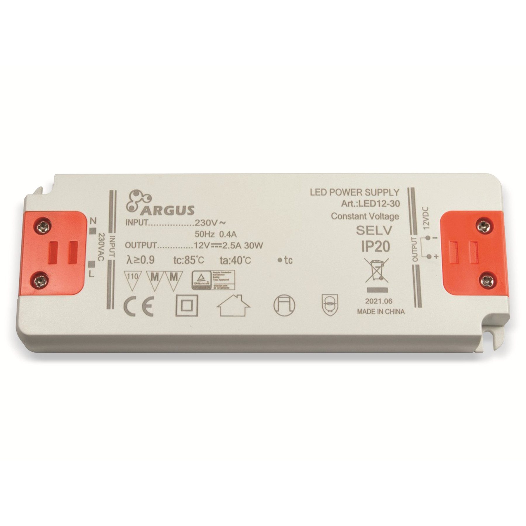 Inter-Tech INTER-TECH LED-Netzteil LED 12V-/30 W LED Trafo