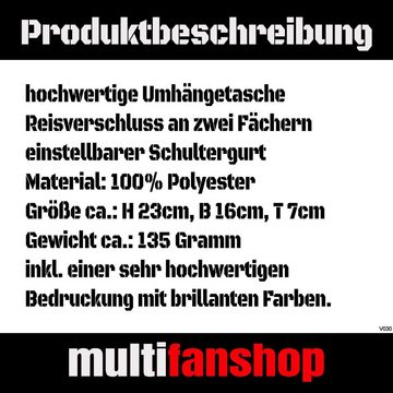 multifanshop Schultertasche Schalke - Herzschlag - Tasche