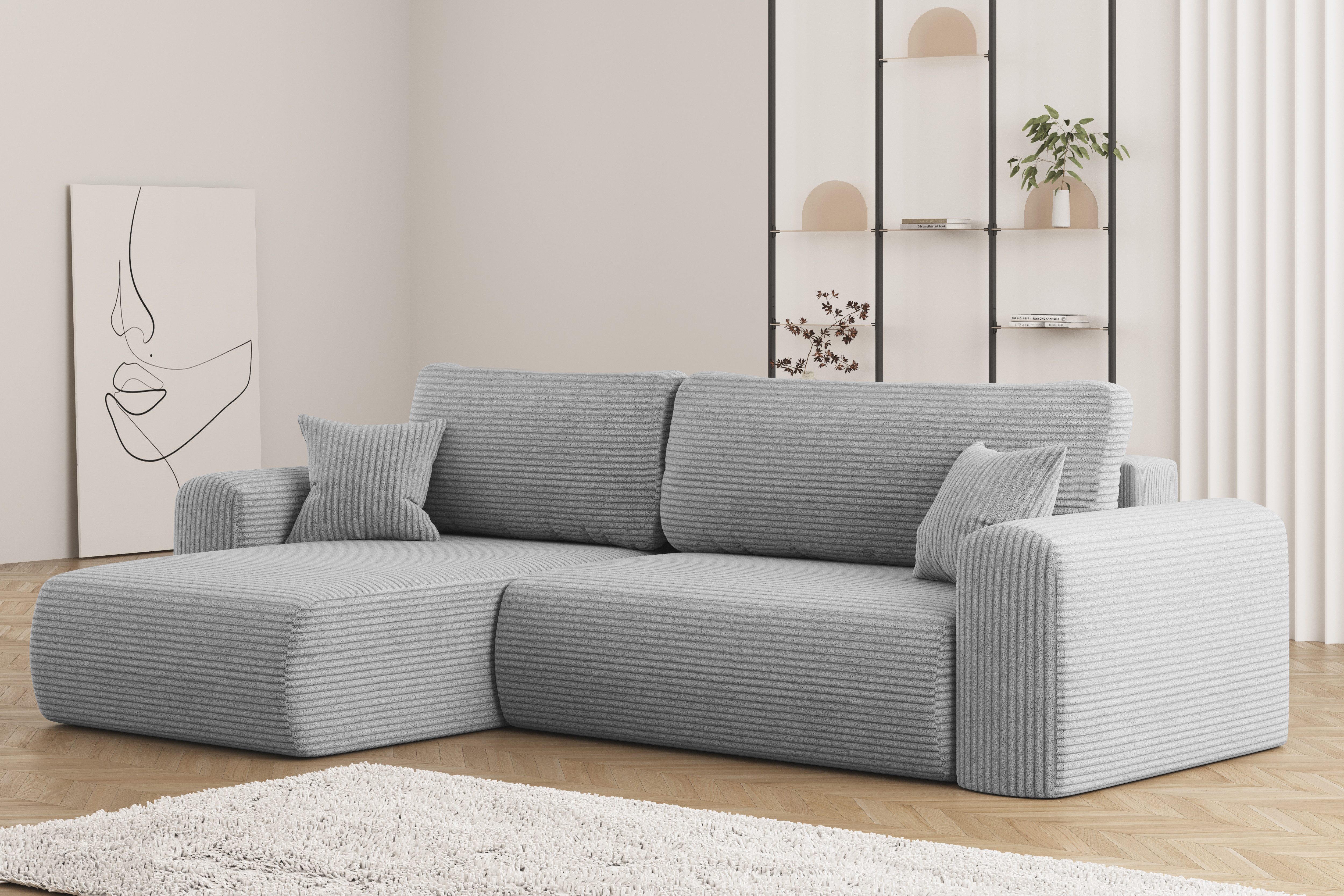 Kaiser Möbel Ecksofa mit Schlaffunktion und günstig online kaufen