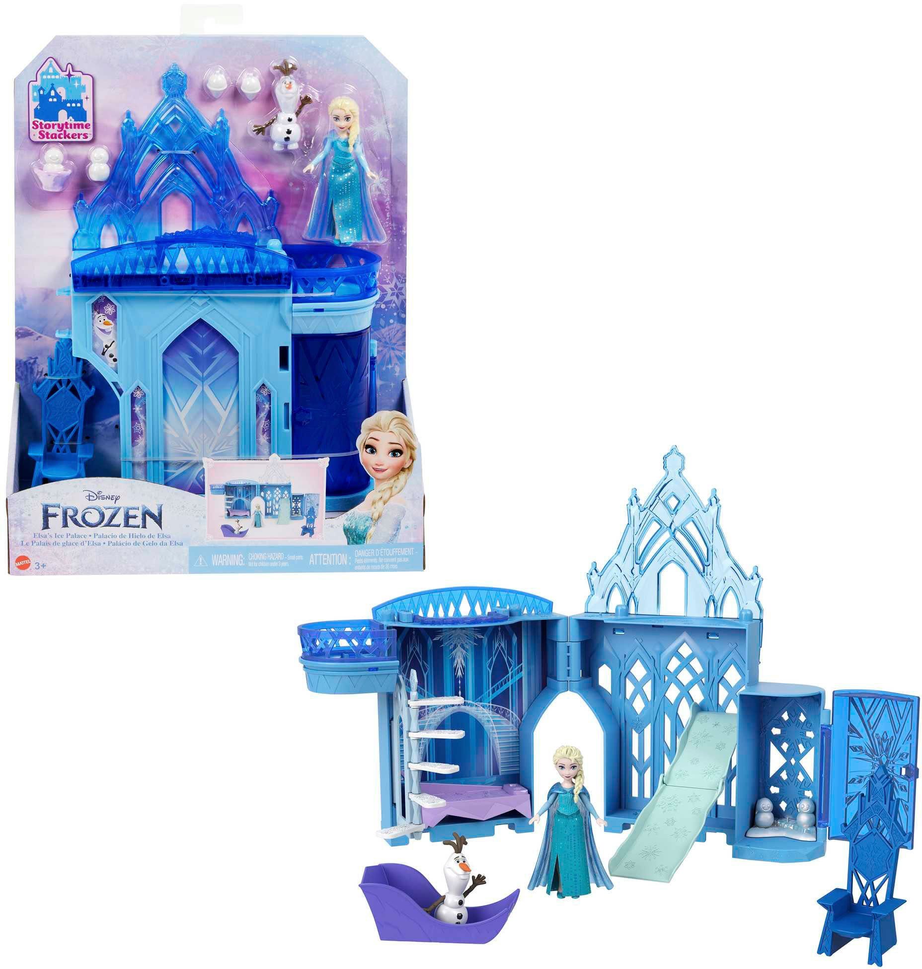 Mattel® Puppenhaus Disney Die Eiskönigin, Elsas Stapelschloss, inkluisve Puppe Elsa