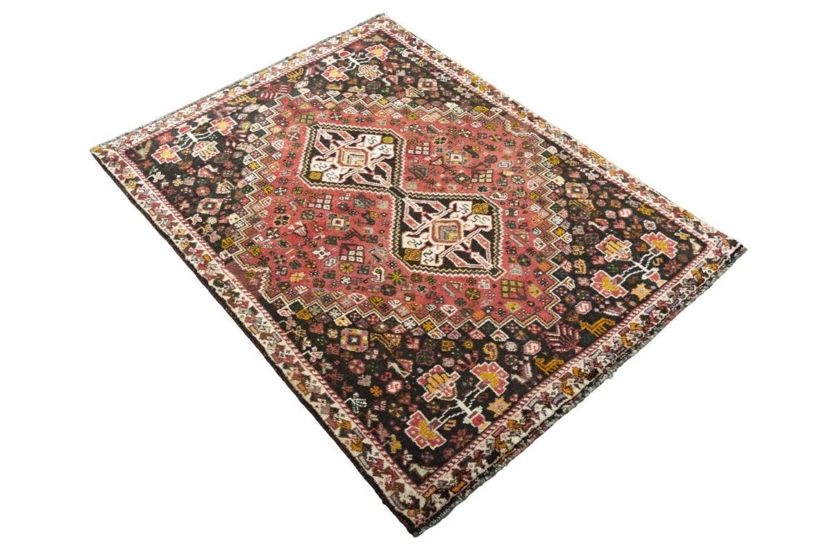 mm / Orientteppich Shiraz Handgeknüpfter rechteckig, 122x161 Höhe: Nain Trading, Orientteppich 10 Perserteppich,