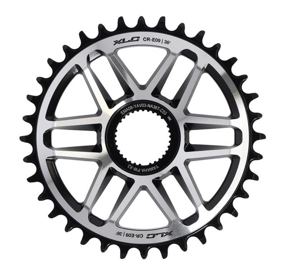 XLC Kettenschaltung XLC CR-E09 E-Bike Kettenblatt Yamaha PW-X3 Direct-Mount 36 Zähne CNC-A