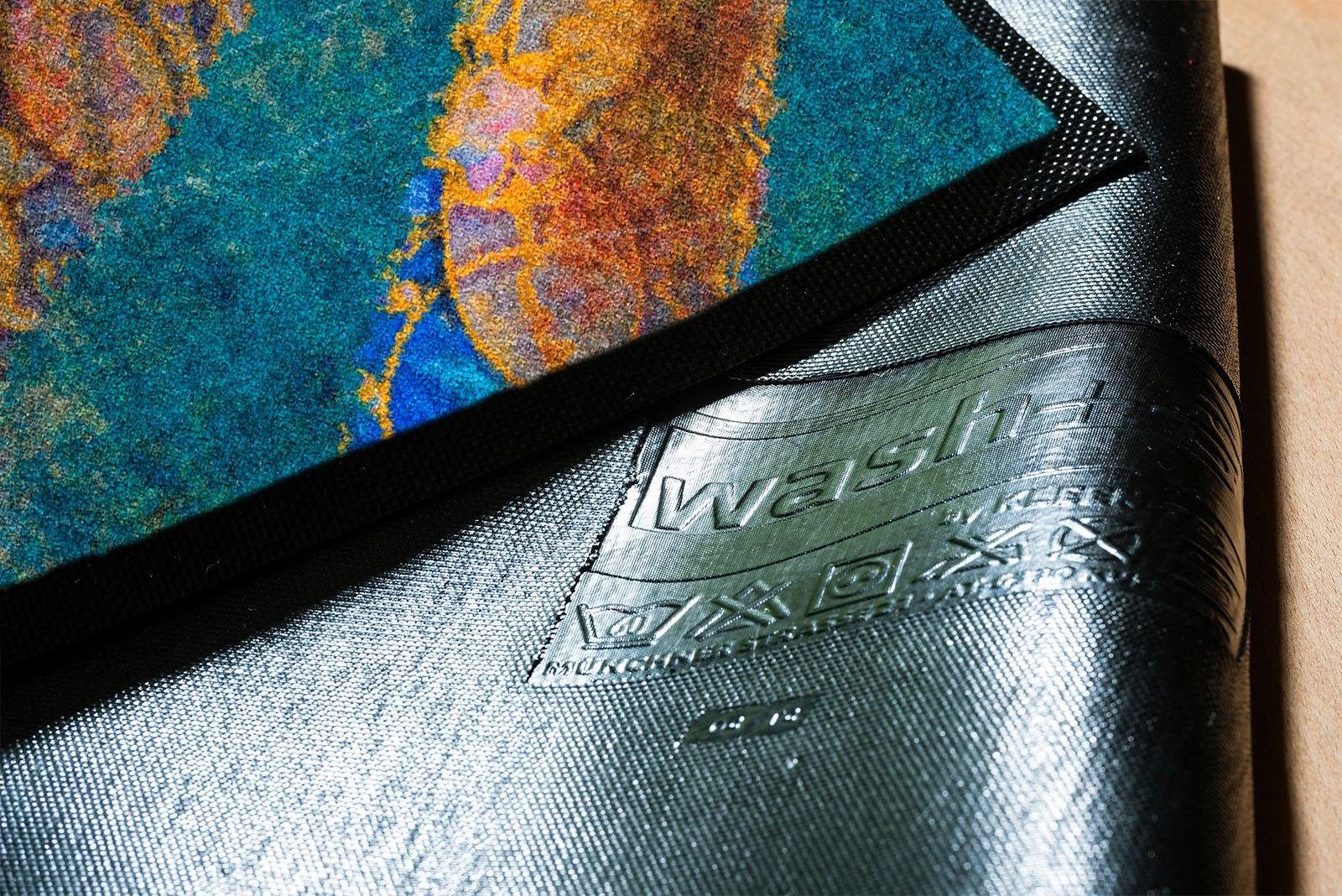 wash+dry by Kleen-Tex Fußmatte Exotic Pavo, rechteckig, Höhe: 7 mm, Schmutz günstig online kaufen