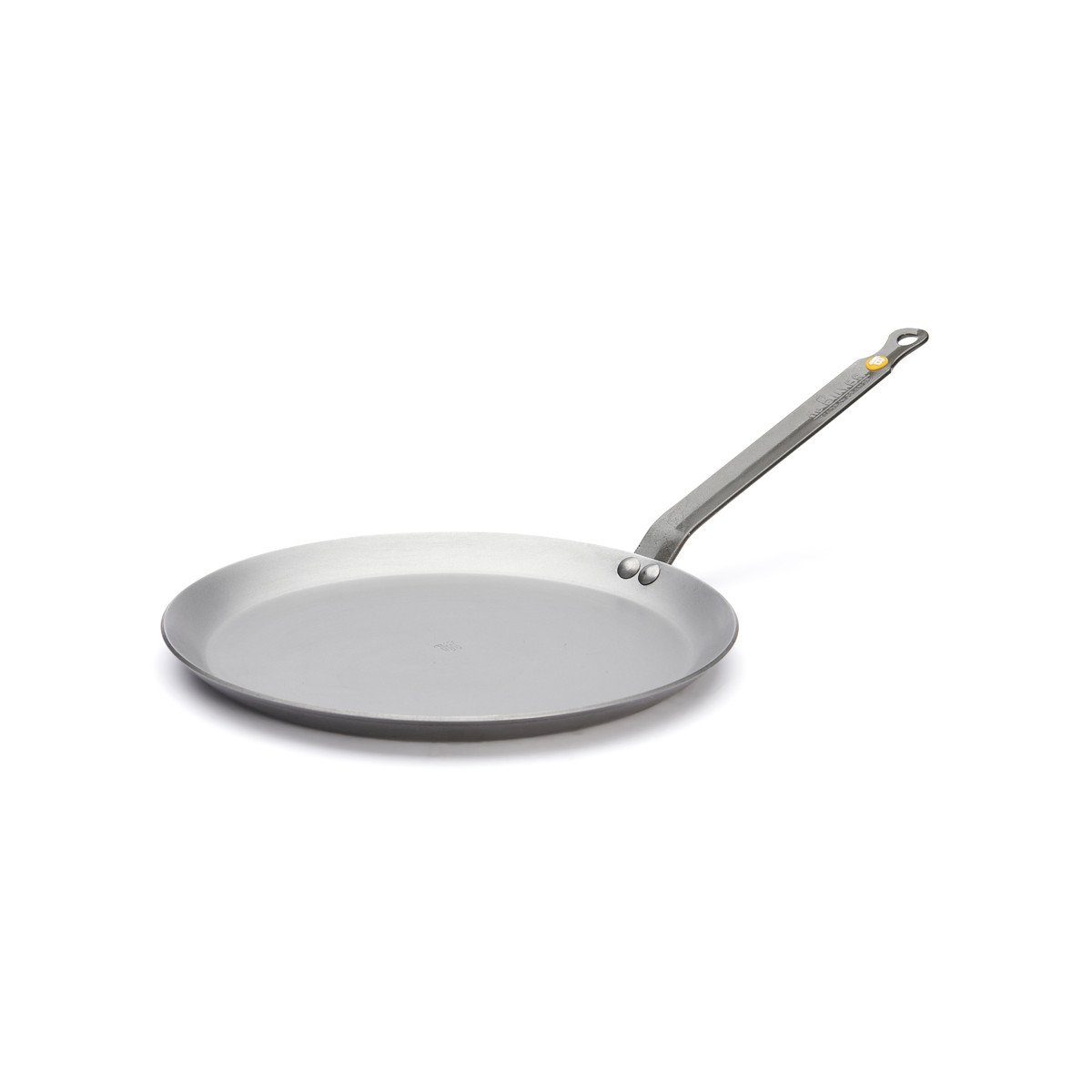 de Buyer Bratpfanne Mineral B, Crêpes-Pfanne 24 cm - Eisen mit Bienenwachsbeschichtung -