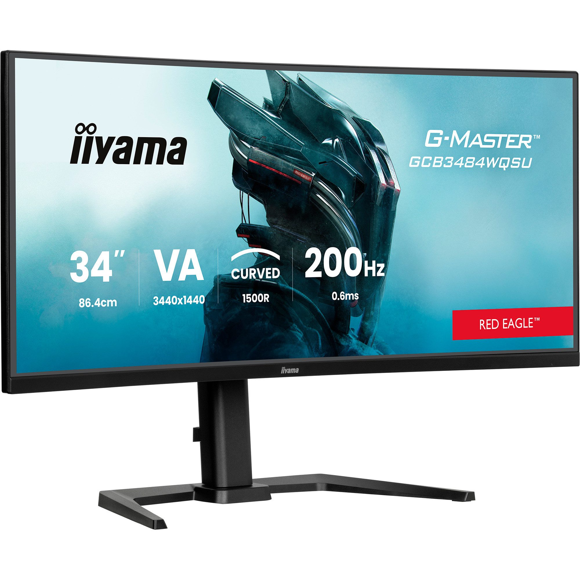 Iiyama iiyama G-Master GCB3484WQSU-B2, Gaming-Monitor, TFT-Monitor (3440 x 1440 px)