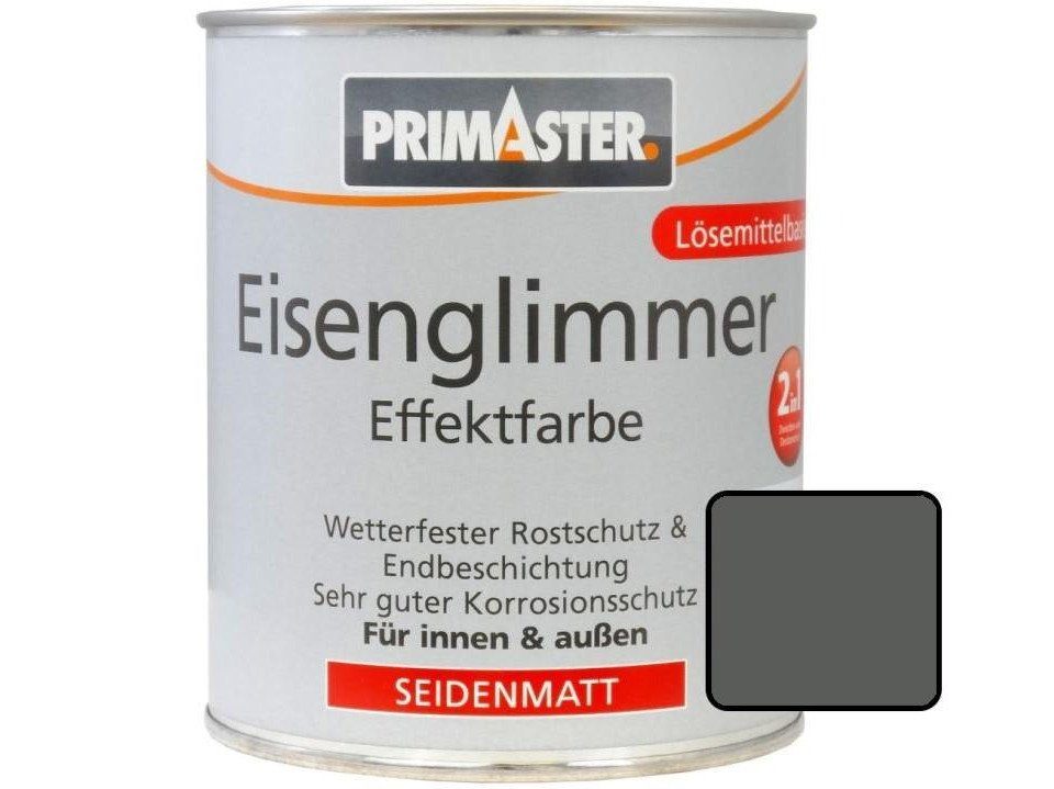 750 Lack ml Effektfarbe Primaster Primaster Eisenglimmer silber