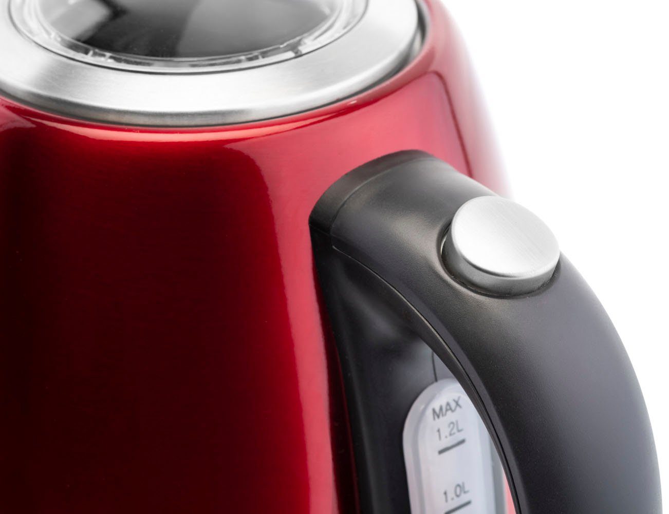 eta Wasserkocher Ela Mini ETA859990010, 1,2 l, 2100 W, in Rot – Bild 4 von 5