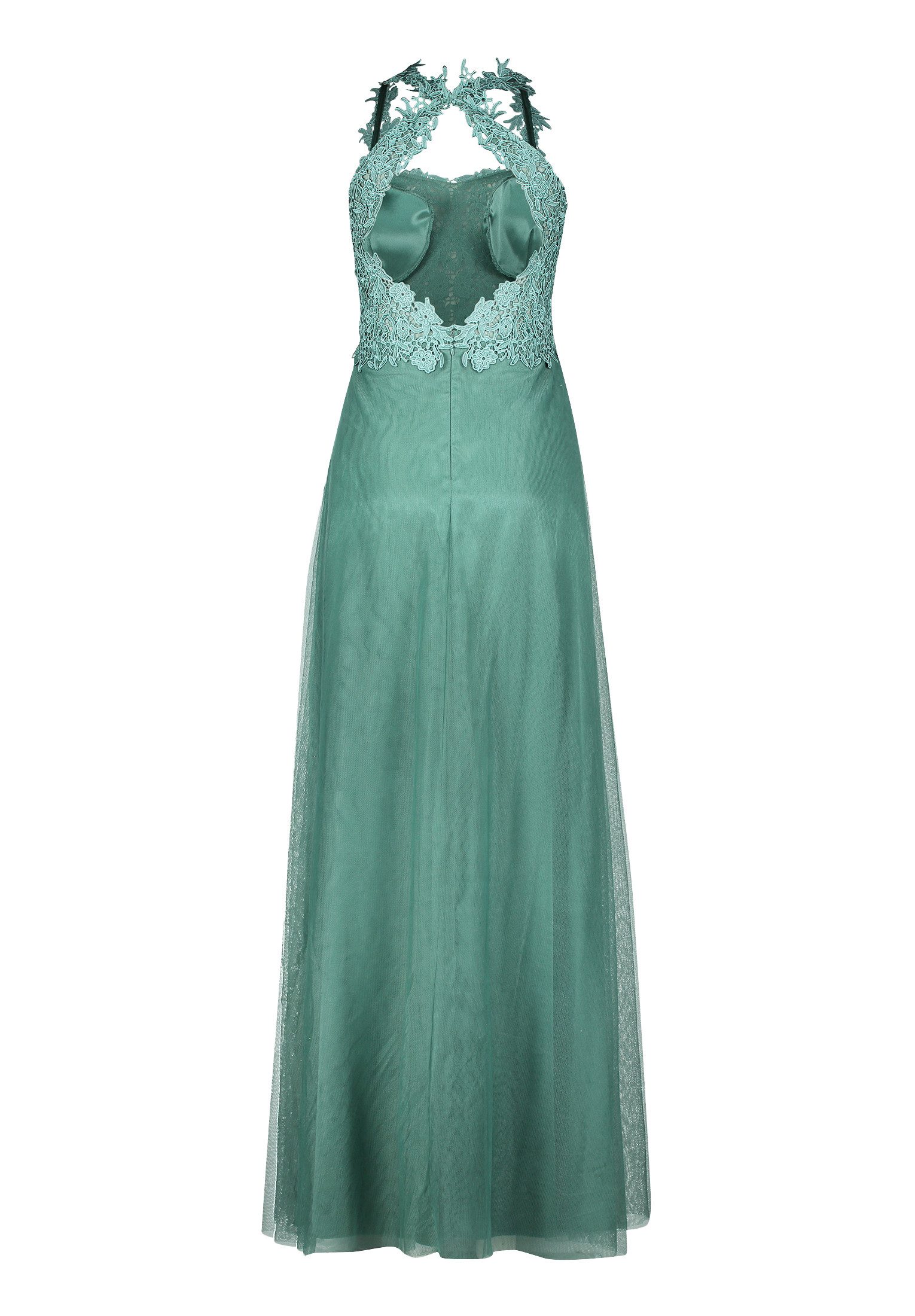 Vera Mont Abendkleid Damen mit Spitze Rückenfrei