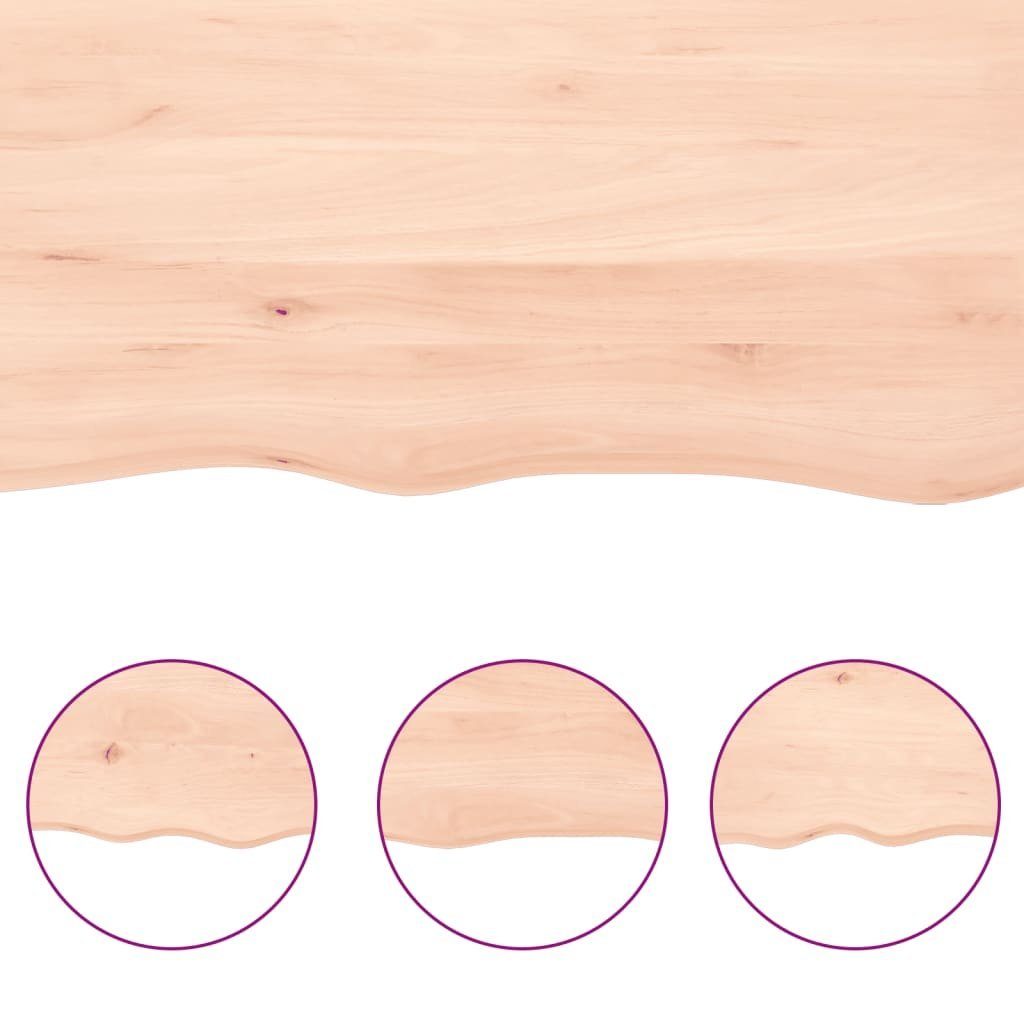Massivholz Unbehandelt furnicato Tischplatte cm 60x50x2 Eiche