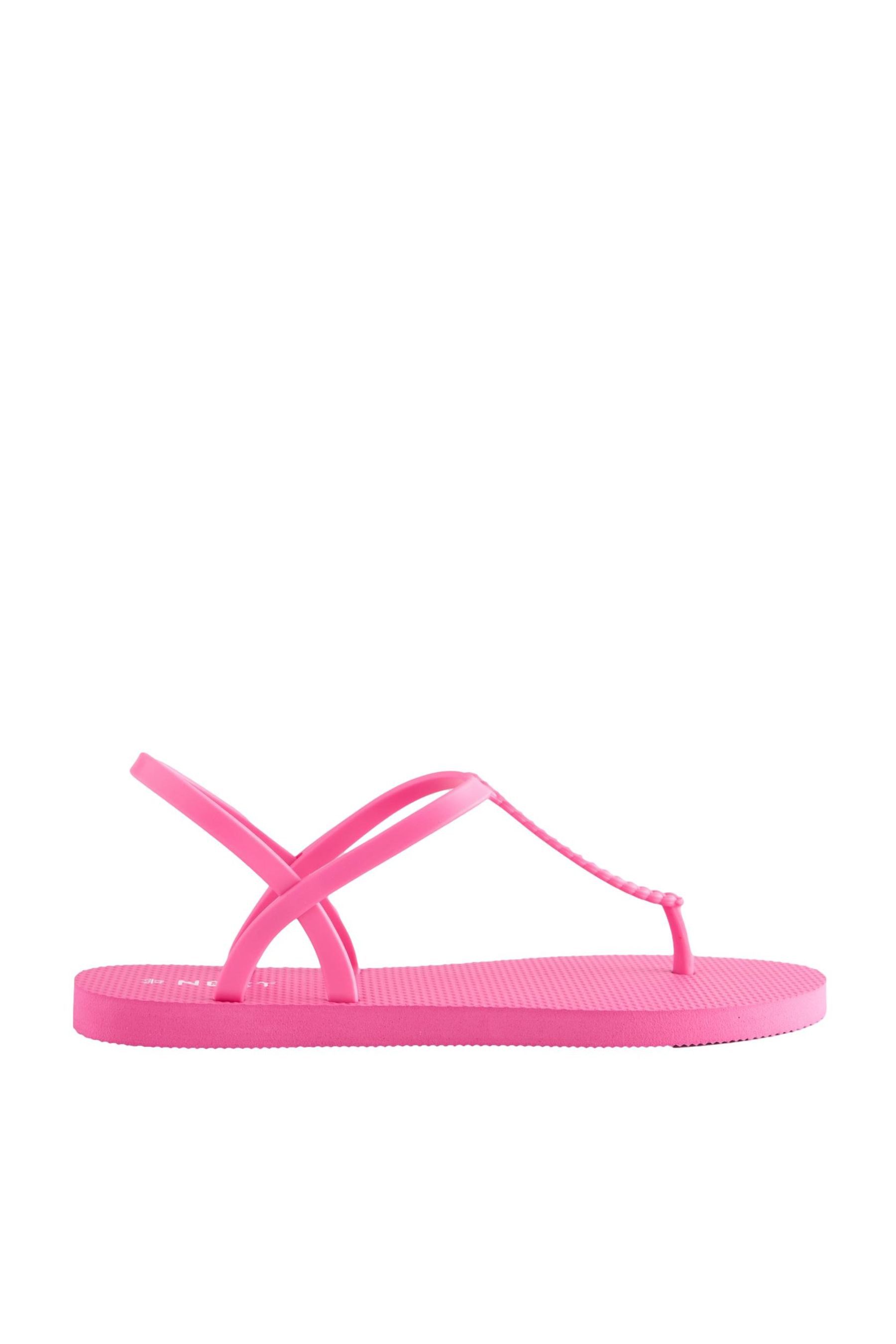Next Geflochtene Zehentrenner-Sandalette für den Strand günstig online kaufen