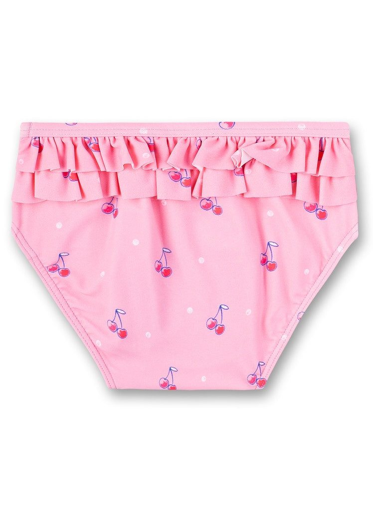 Sanetta Schwimmwindel Baby Schwimmwindel mit Kirschmuster und Schleife in Rosa