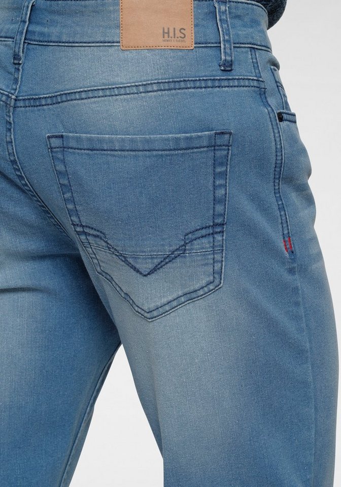 H.I.S Slim-fit-Jeans FLUSH Ökologische, wassersparende Produktion durch  Ozon Wash