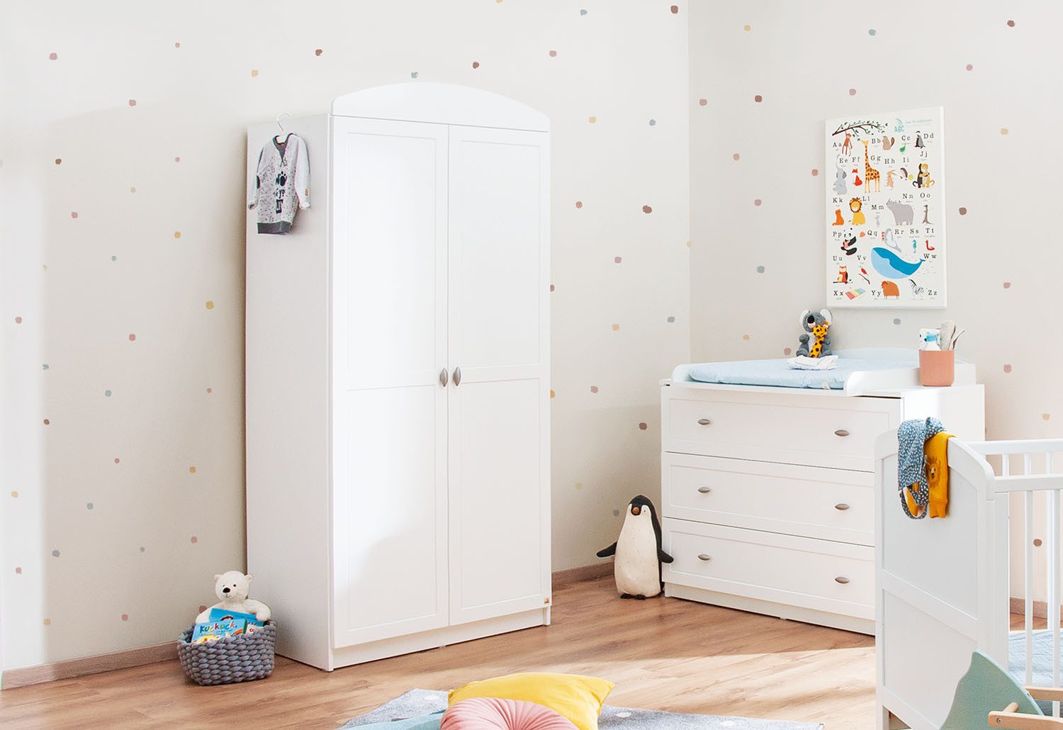 Pinolino® Kinderkleiderschrank Kleiderschrank 'Laura'