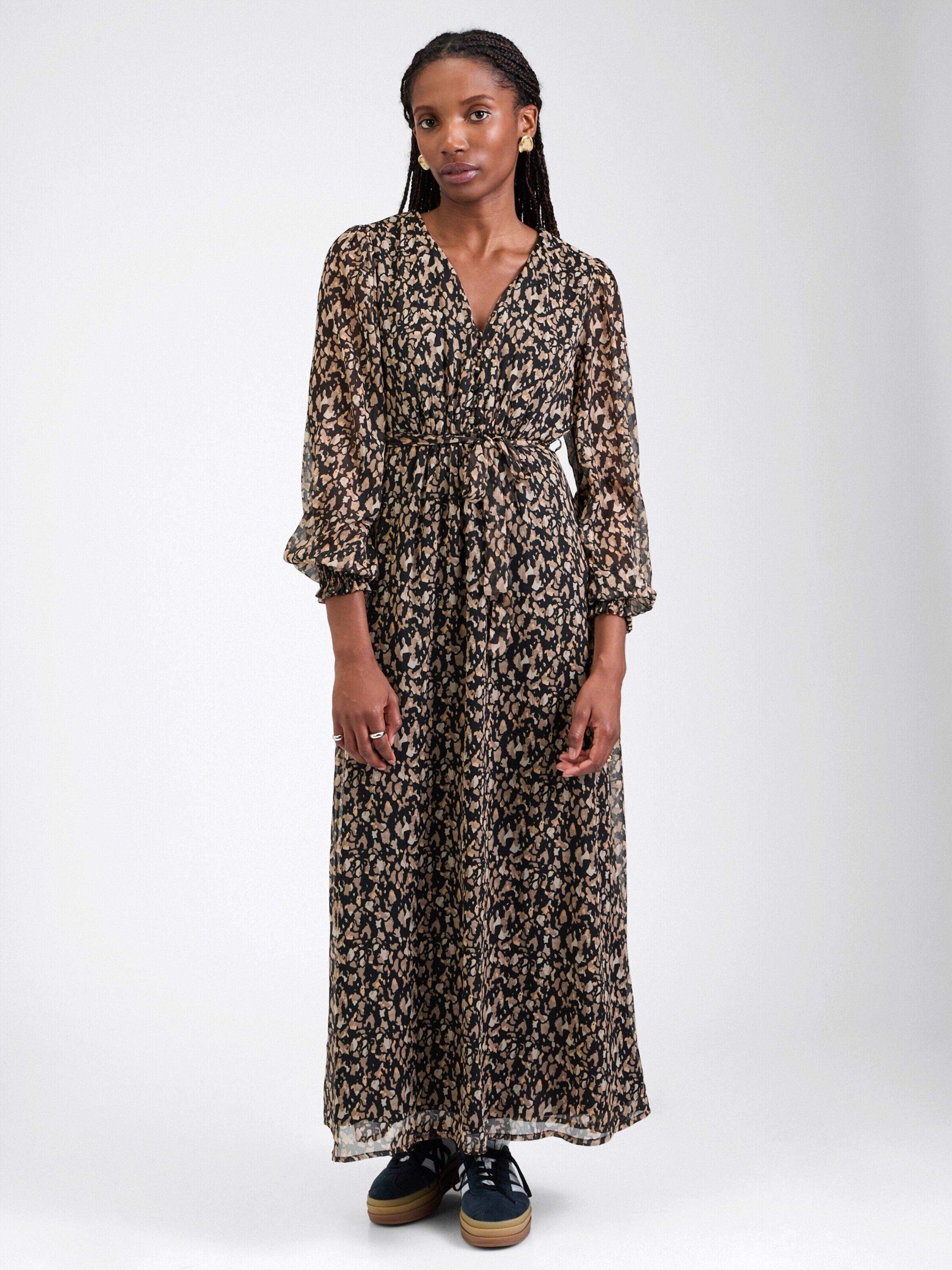 Vila Jerseykleid (1-tlg) Drapiert/gerafft