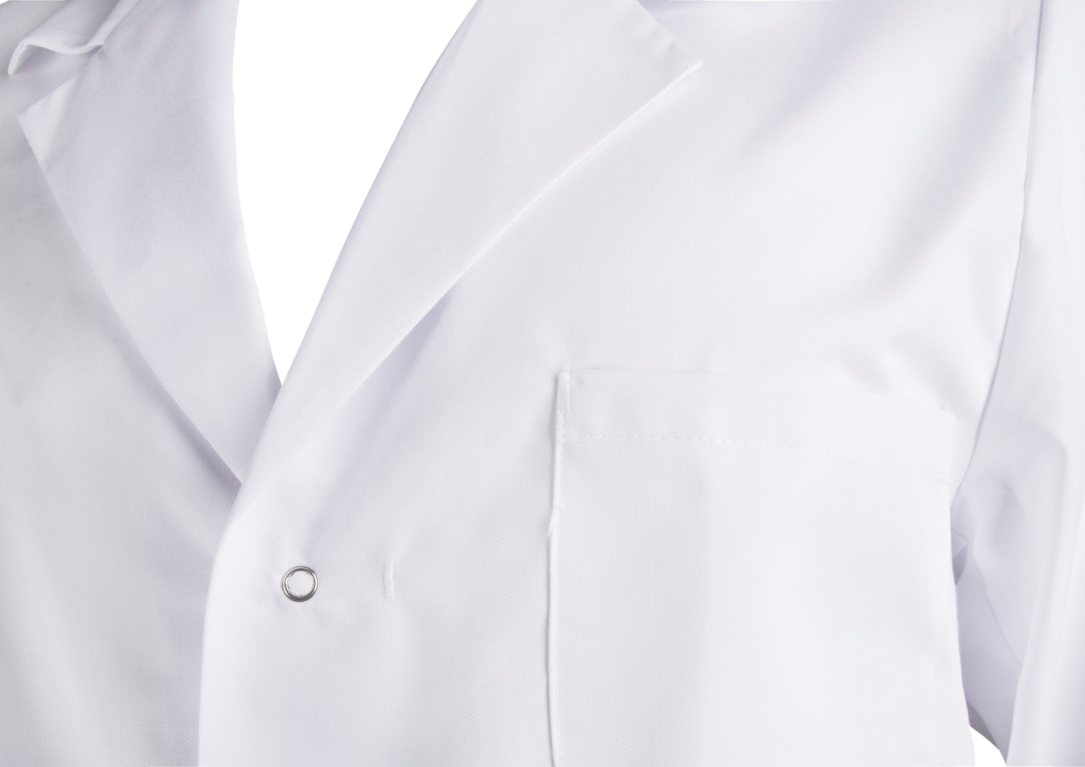 Clinotest Arzt-Kostüm Unisex Laborkittel Hannover II, Arztkittel/ Visitenmantel, Reverskragen
