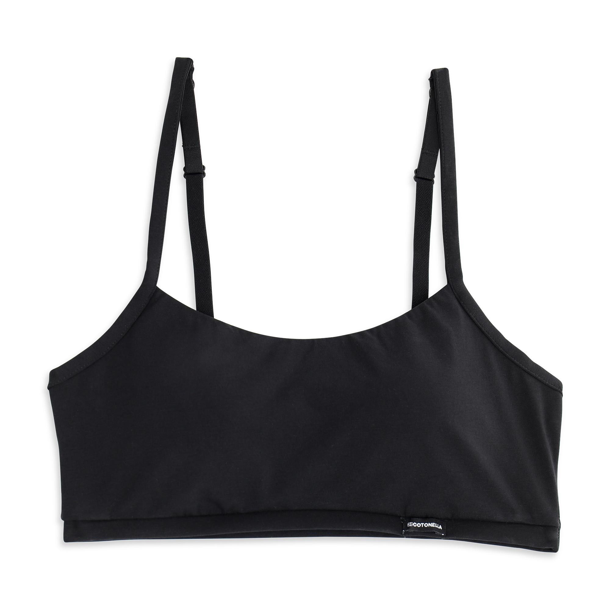 Cotonella Bustier COTONELLA add22 Bustier mit herausnehmbarer Schale Gr. 70-85 schwarz