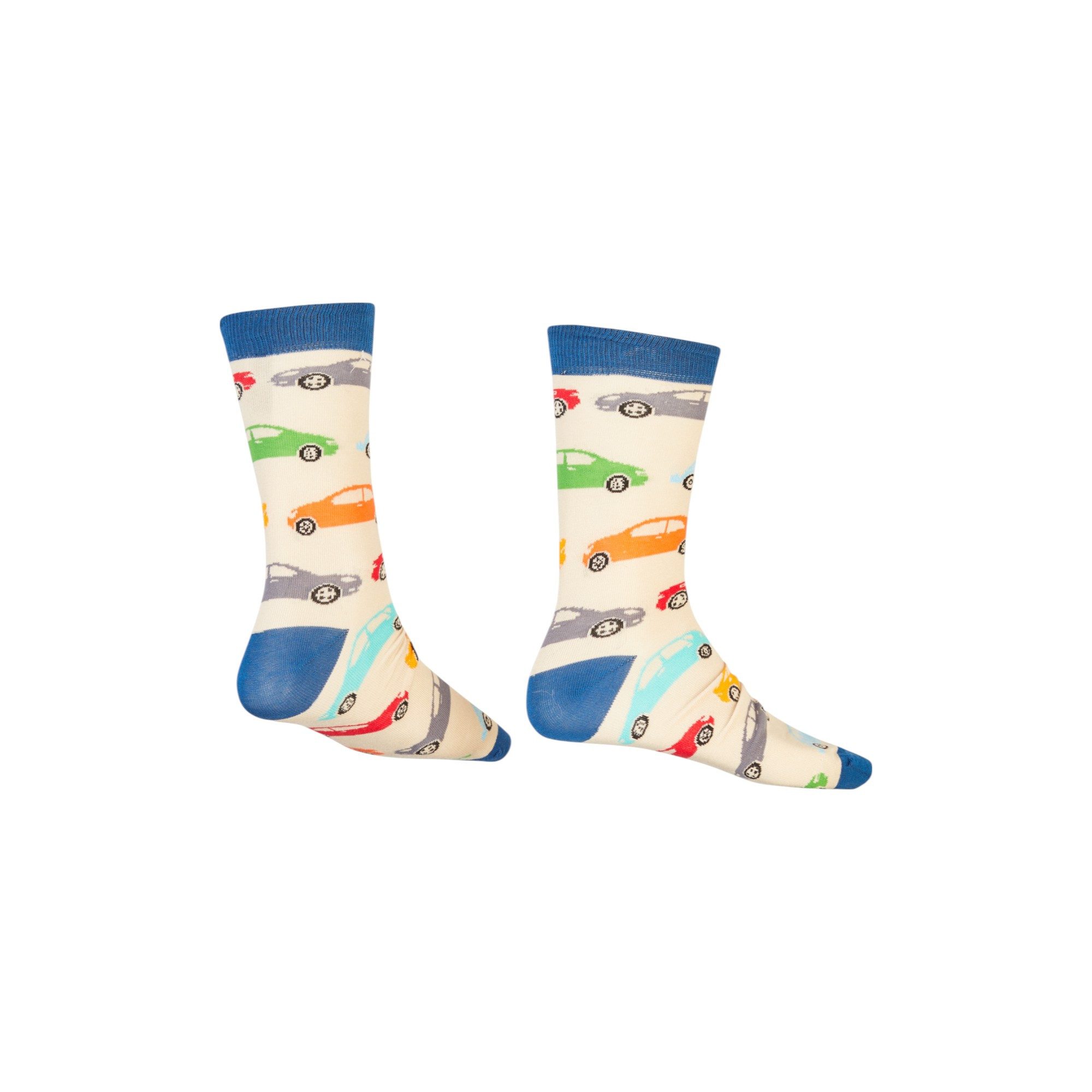AbgeStrumpft Freizeitsocken Abgestrumpft Socken Auto (1 Paar, 1-Paar, 1 Paar) lustiges Design