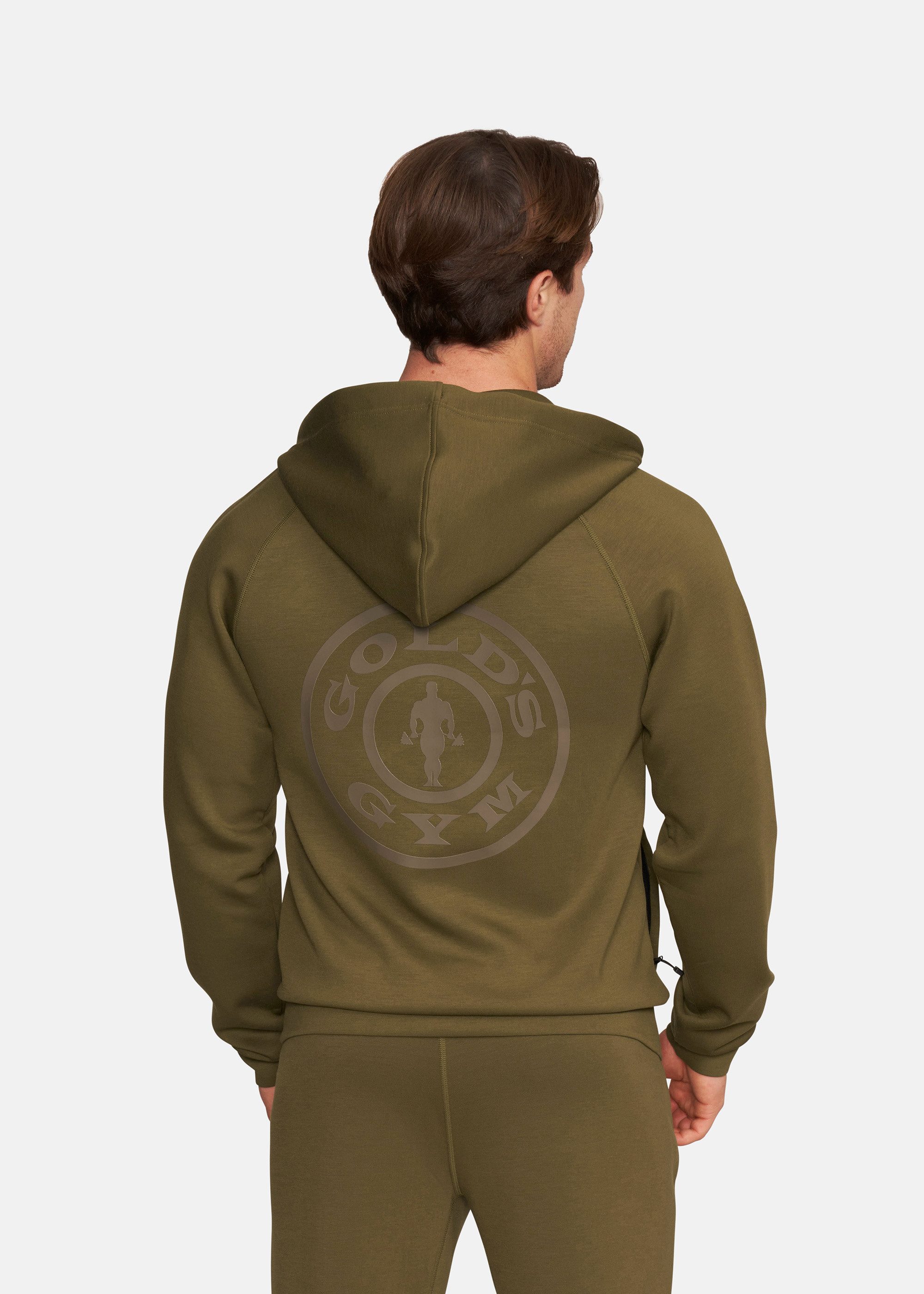 GOLD'S GYM APPAREL Trainingsjacke GENE Reflektierendes Band an Seitentaschen