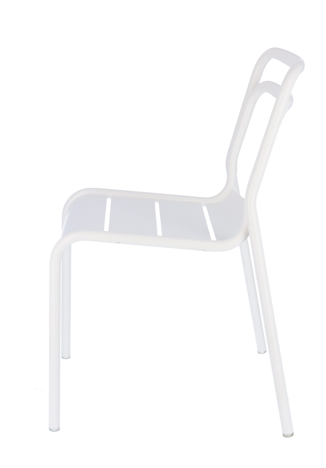 jankurtz Stuhl Live aus Aluminium, Weiß