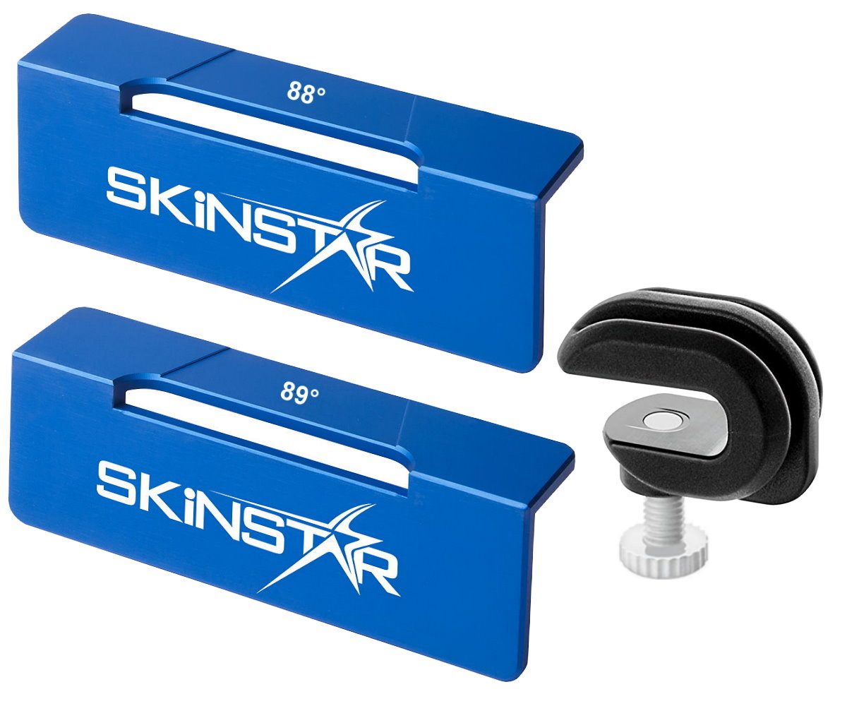 SkinStar Ski SKINSTAR File Guide Race Set Alu-Kantenwinkel Feilenwinkel 88°-89°
