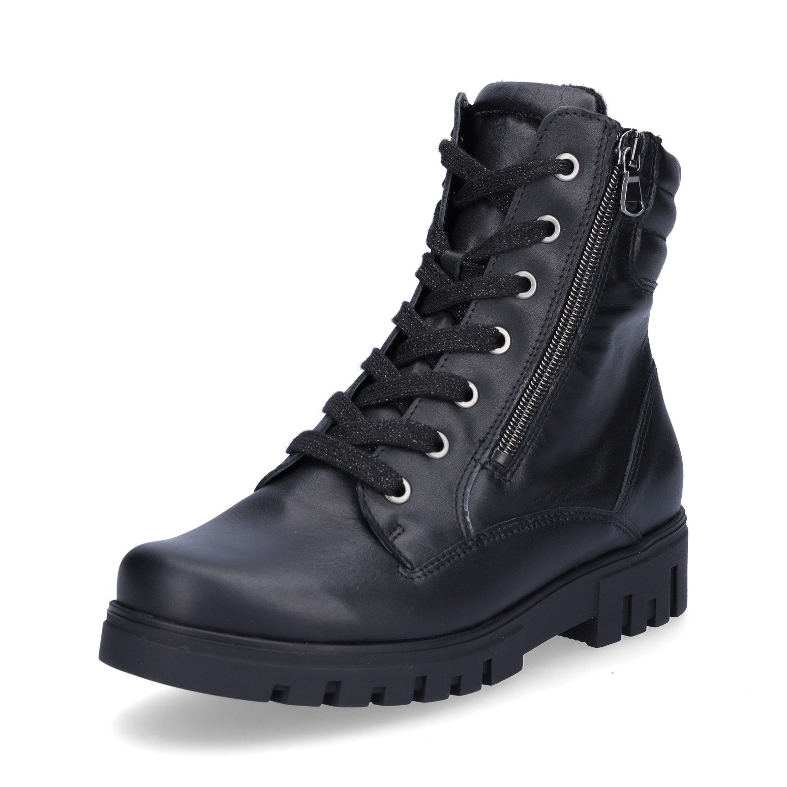 Waldläufer Waldläufer Damen Schnürboot Serena schwarz Schnürboots günstig online kaufen