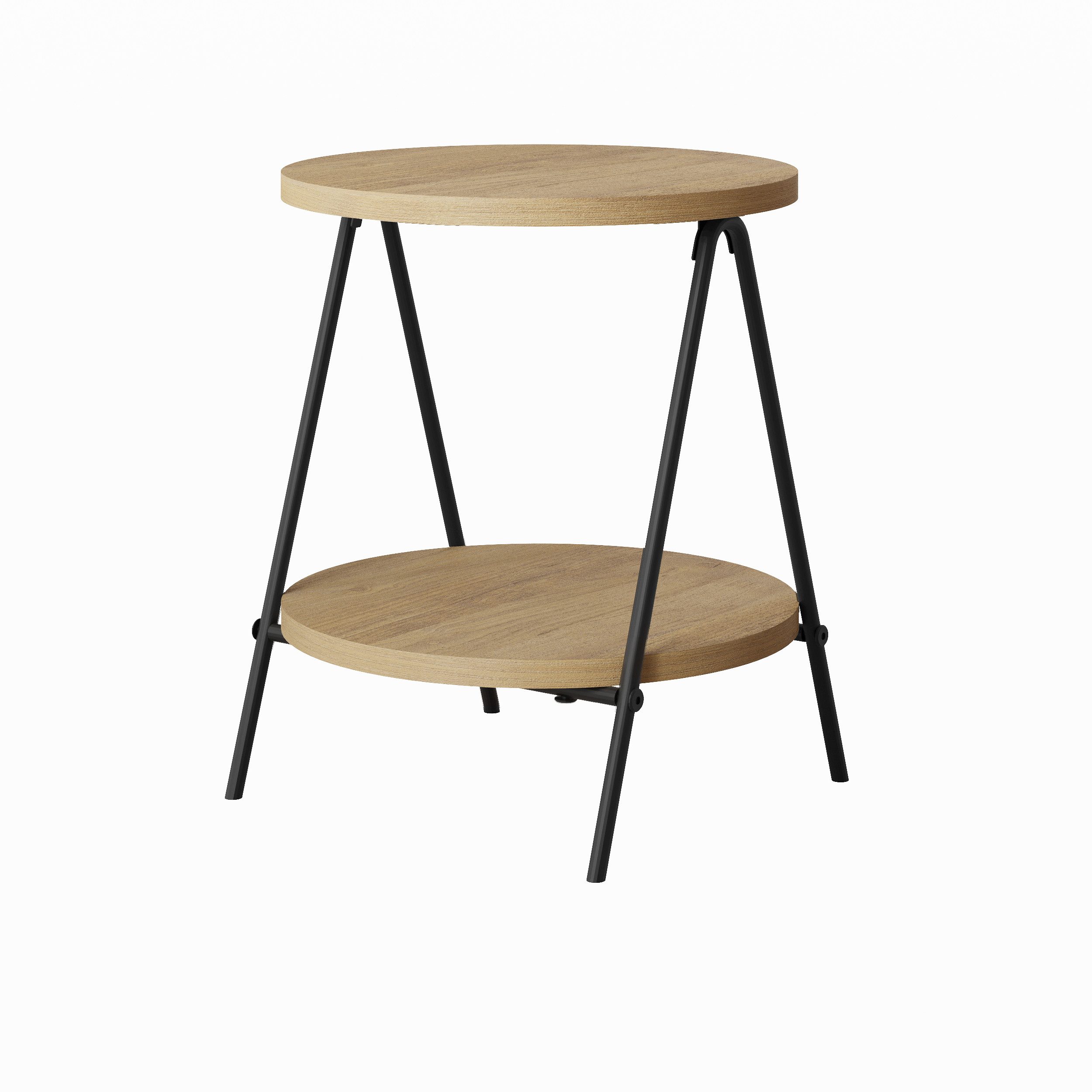 Decortie Beistelltisch Essel, Modern Beistelltisch, 35 x 35 x 42 cm