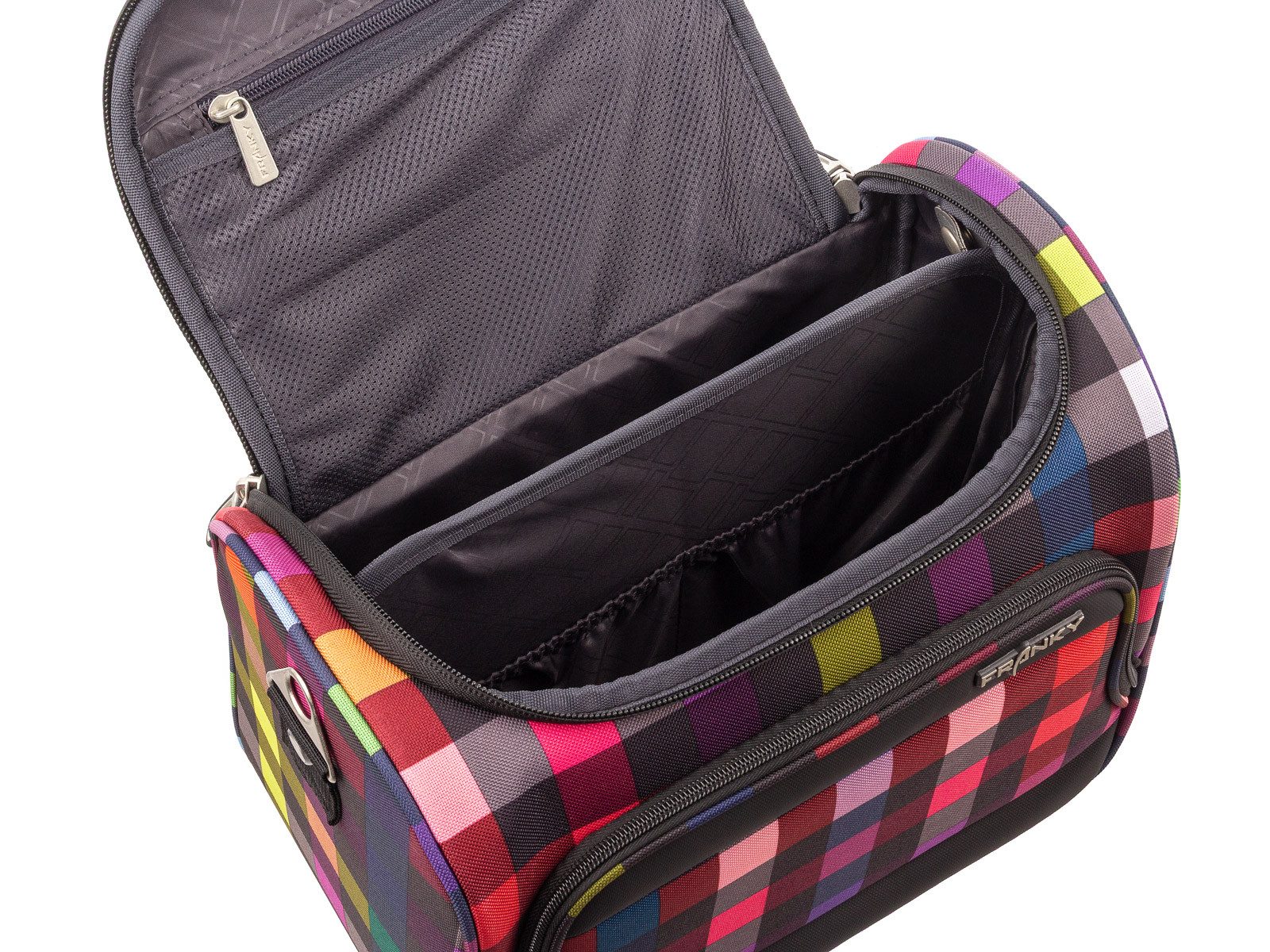 Franky Beautycase Beautycase T27-F Weichgepäck Reisegpäck (1-tlg), Trolleyaufsteckfunktion