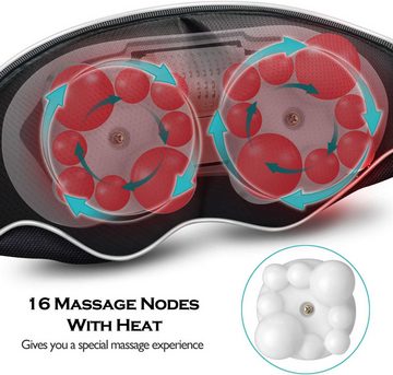 HYTIREBY Nacken-Massagegerät Nackenmassagegerät, Massagegerät, für Nacken Schulter Rücken Muskel Schmerzlinderung zu Hause Büro Auto
