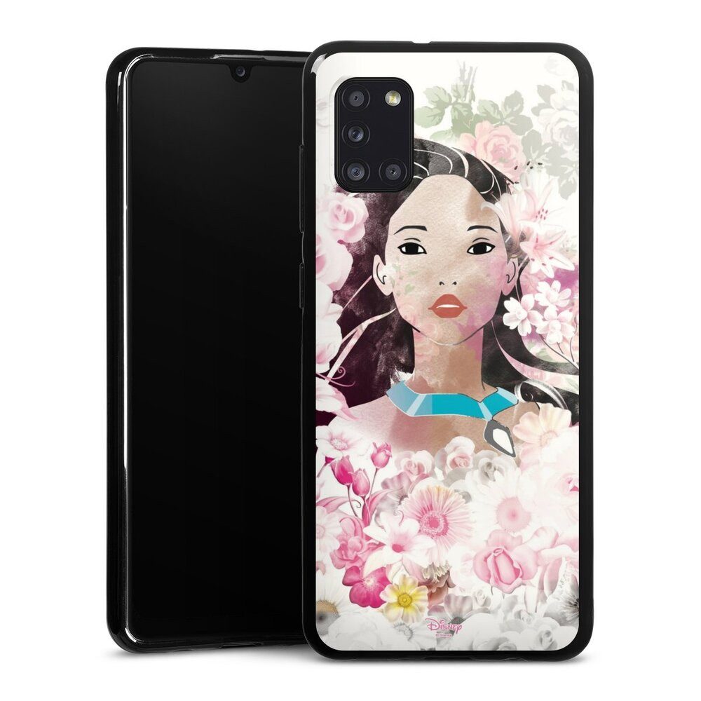 DeinDesign Handyhülle Pocahontas Disney Offizielles Lizenzprodukt Colors Of The Wind, Samsung Galaxy A31 Silikon Hülle Bumper Case Handy Schutzhülle
