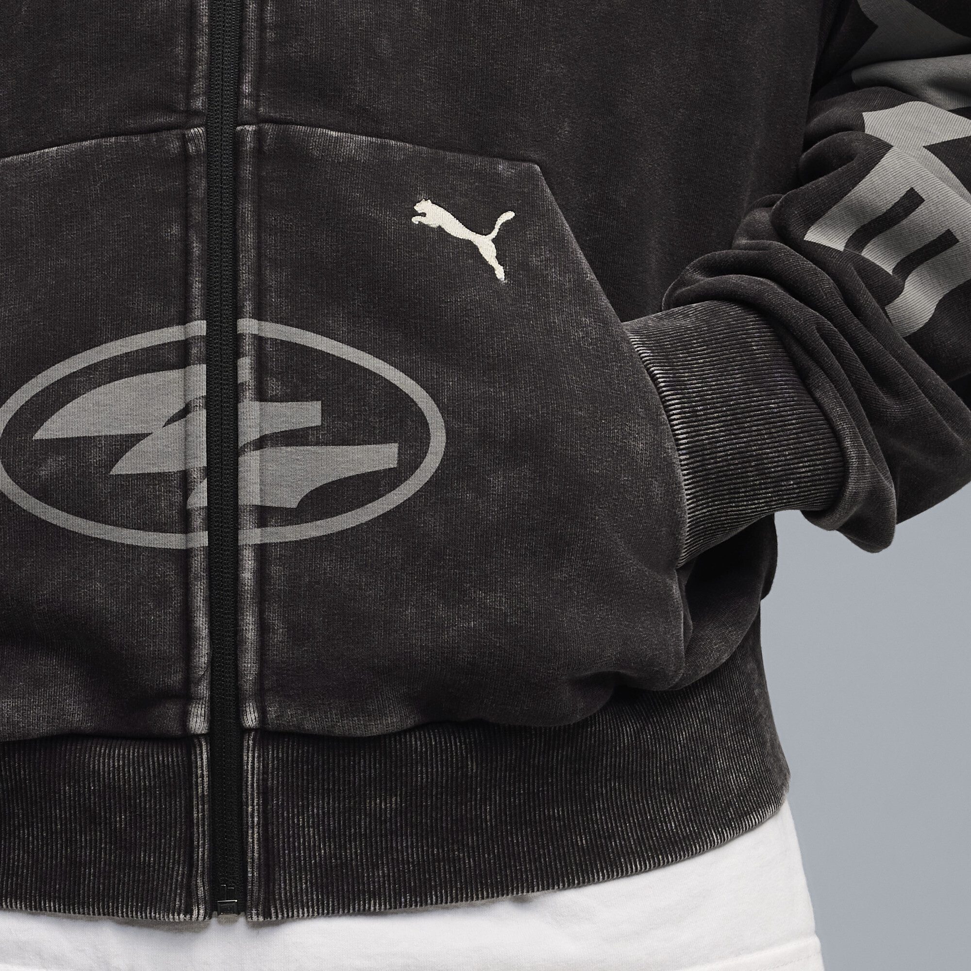 PUMA Kapuzenpullover Graphic Kapuzenjacke Erwachsene