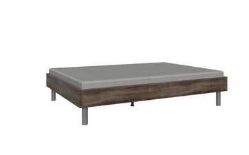 möbelando Bettgestell Easy Beds (BxHxT: 149x46x210 cm), in Schlammeiche