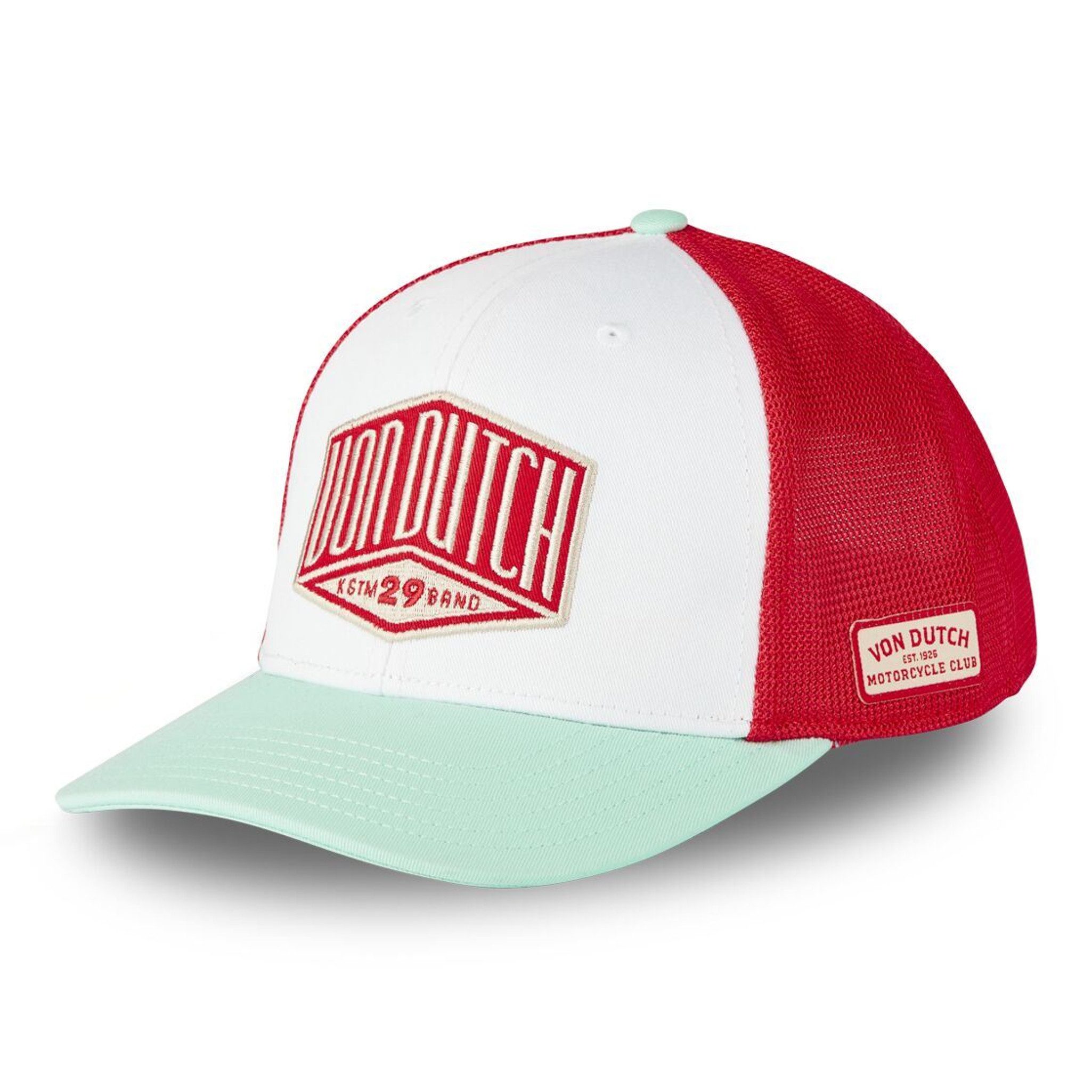 Von Dutch Trucker Cap Von Dutch Originals Trucker Cap - SEMI-CURVED (Basecap, Basecap, Meshcap, Trucker Kappe)