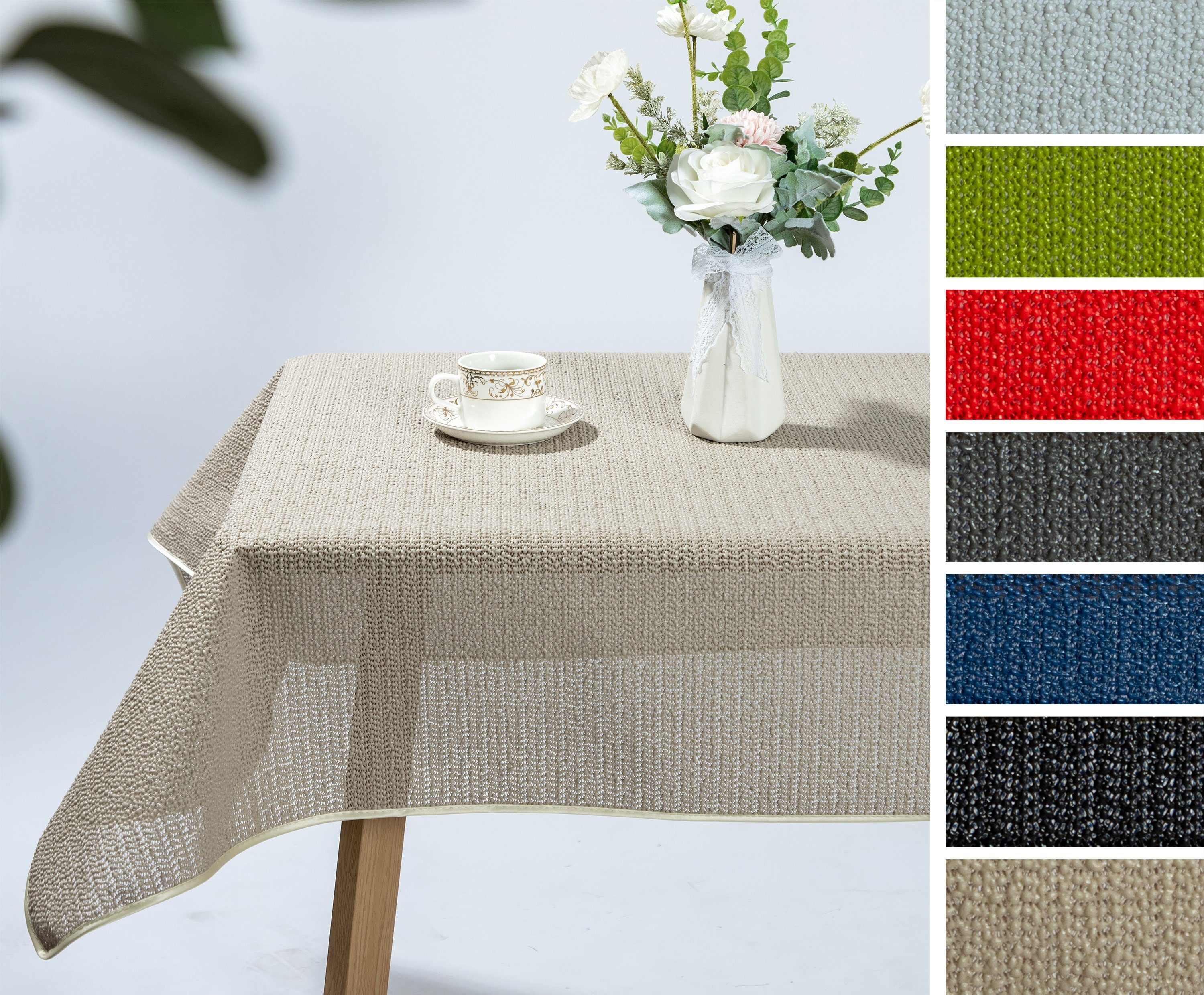 Beautex Tischdecke Tokio Weichschaum Tischdecke mit günstig online kaufen