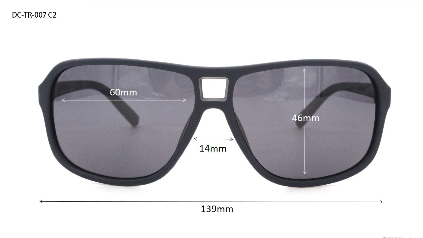 DanCarol Sonnenbrille DC-PZ-007-HI-QUALITY-TR 90-MATERIAL-LEICHTER