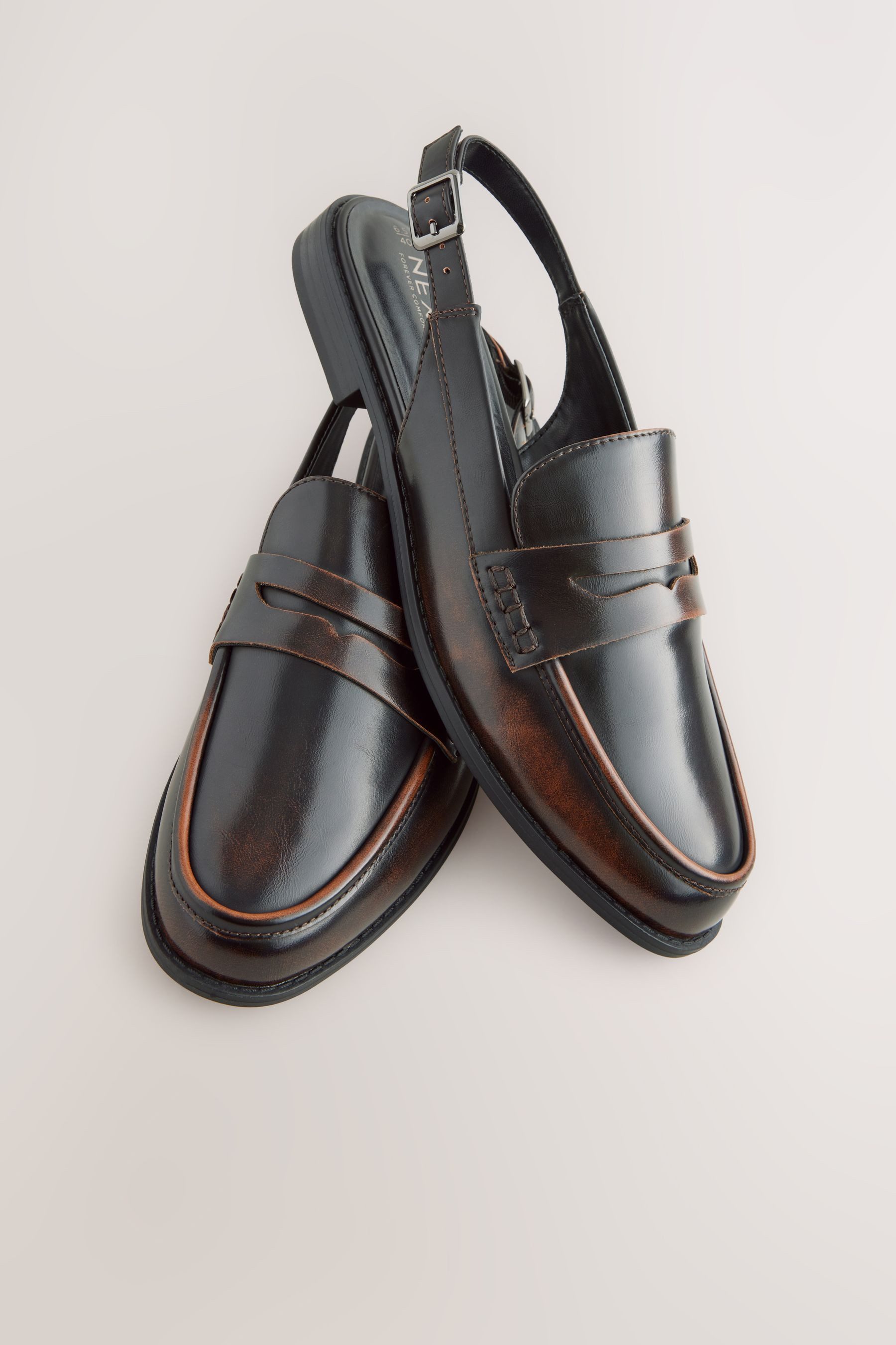 Next Forever Comfort® runde Slingback-Loafer Loafer günstig online kaufen