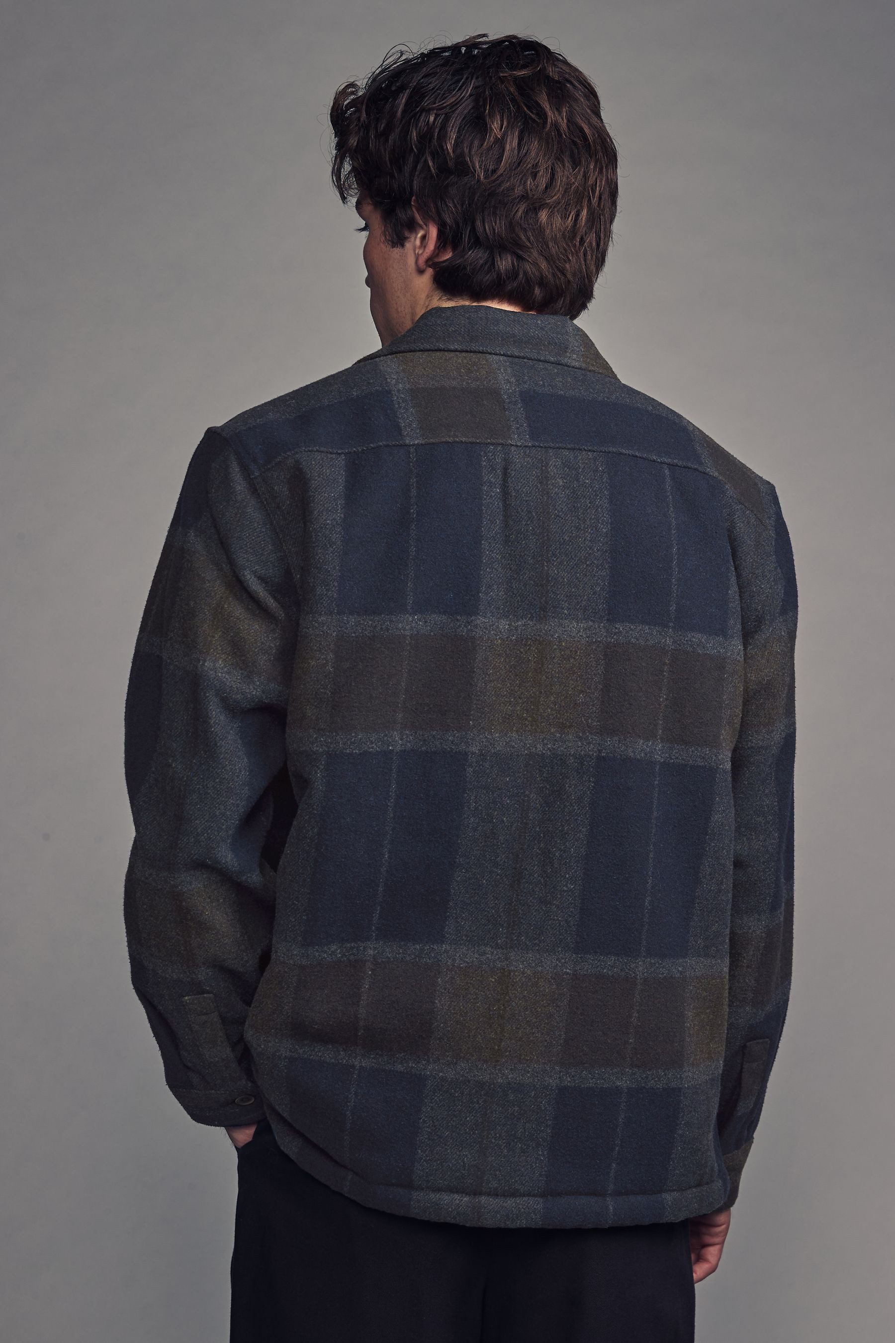Next Hemdjacke Karierte Hemdjacke mit Teddyfellfutter günstig online kaufen