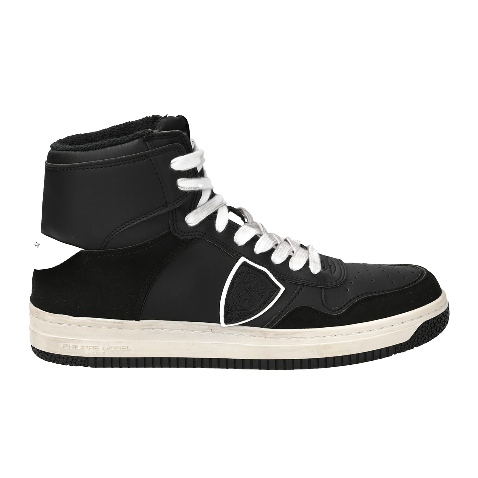 PHILIPPE MODEL Philippe Model LYON HIGH RECYCLE’ MIXAGE, Sneaker, Schwarz, Herren Sneaker