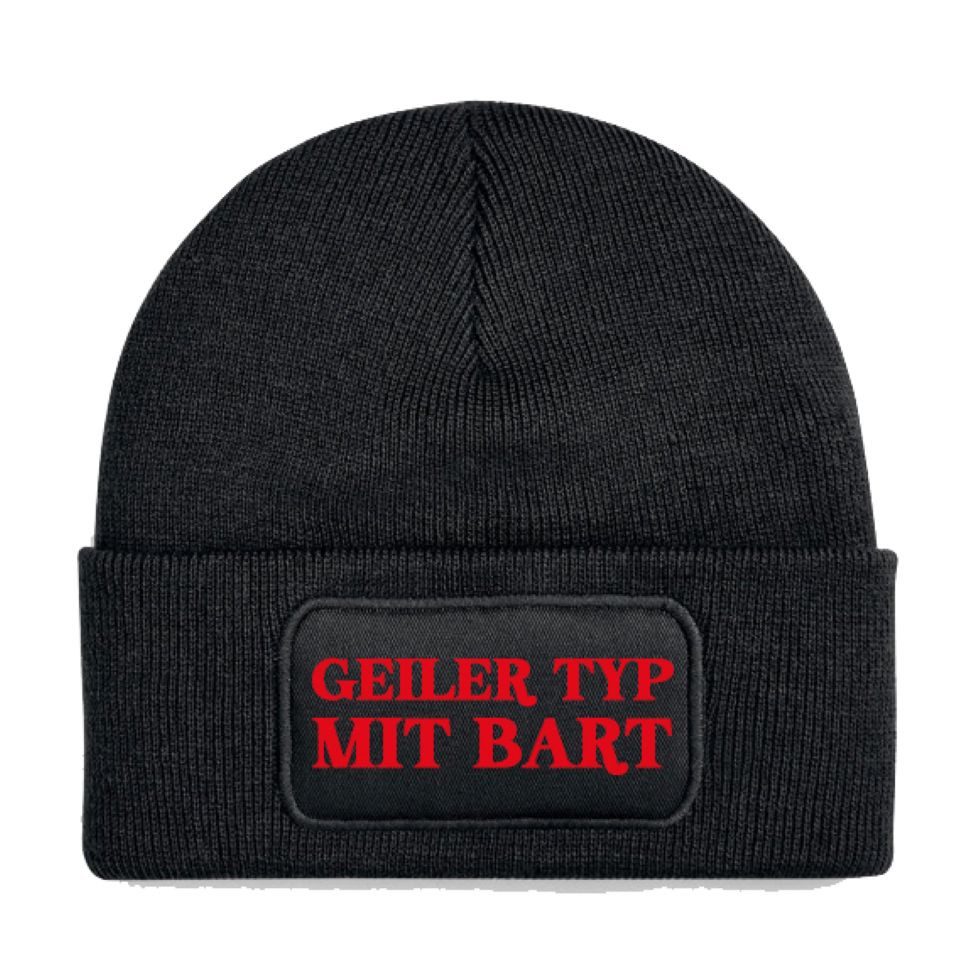 TShirt-People Beanie Beechfield Original Patch Beanie - Geiler Typ mit Bart