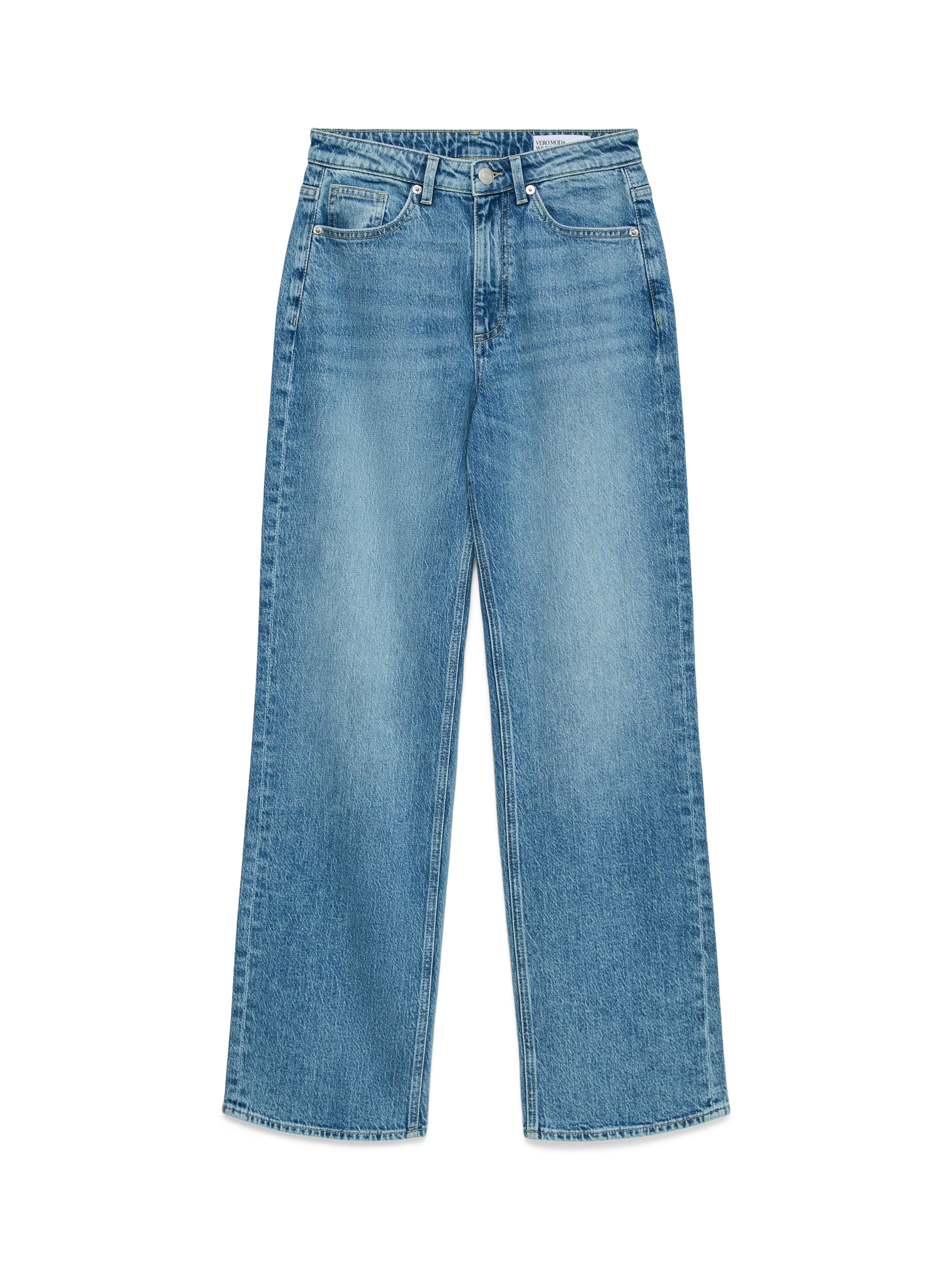 Vero Moda High-waist-Jeans VMTESSA HR WIDE JEANS RA3065 GA NOOS Baumwollmischung, high waist, wide fit