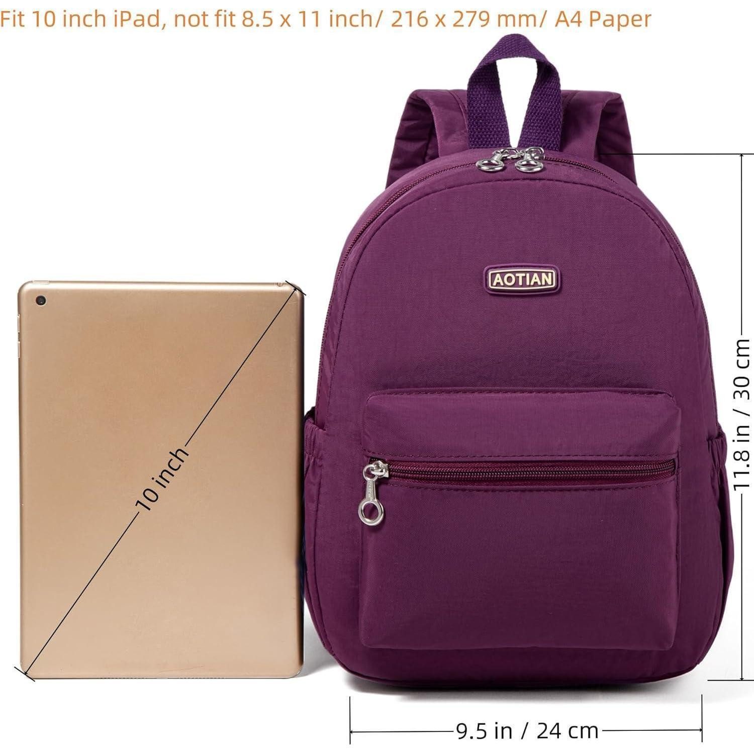 LuxusKollektion Minirucksack Rucksack Mini Damen Leicht Daypack 7 Liter 1#violett