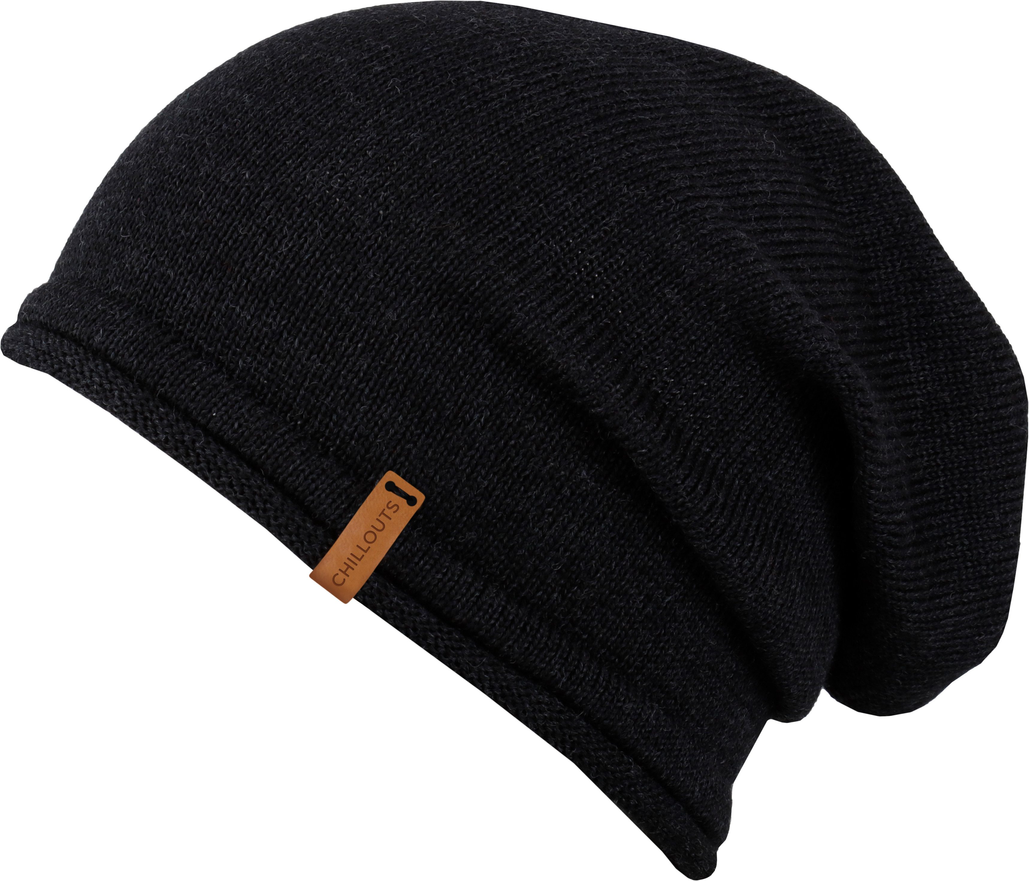 chillouts Beanie Leicester Hat Feinstrick, aus Merinowolle mit weicher Haptik