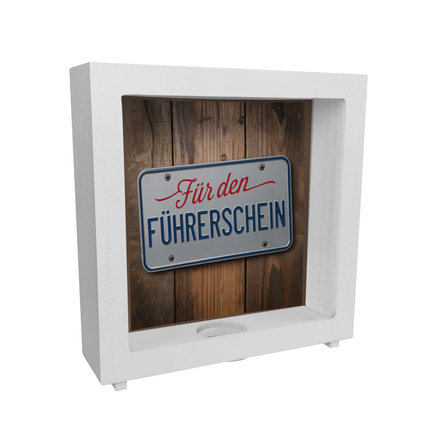 speecheese Spardose Für den Führerschein Rahmen Spardose aus Holz als Numme günstig online kaufen