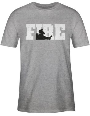 Shirtracer T-Shirt Fire Feuerwehr