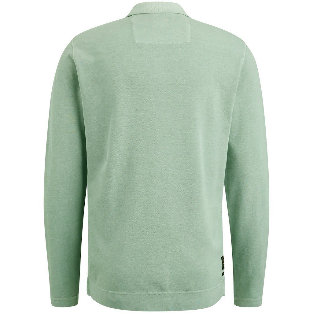 Long / T-Shirt grün polo garment sleeve He.T-Shirt PME PME dye LEGEND LEGEND / pique