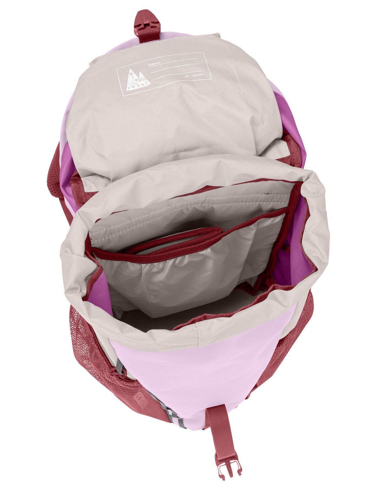 VAUDE Trekkingrucksack Puck 10, Kinderrucksack inklusive Regenhülle und Sitzmatte, 10 Liter