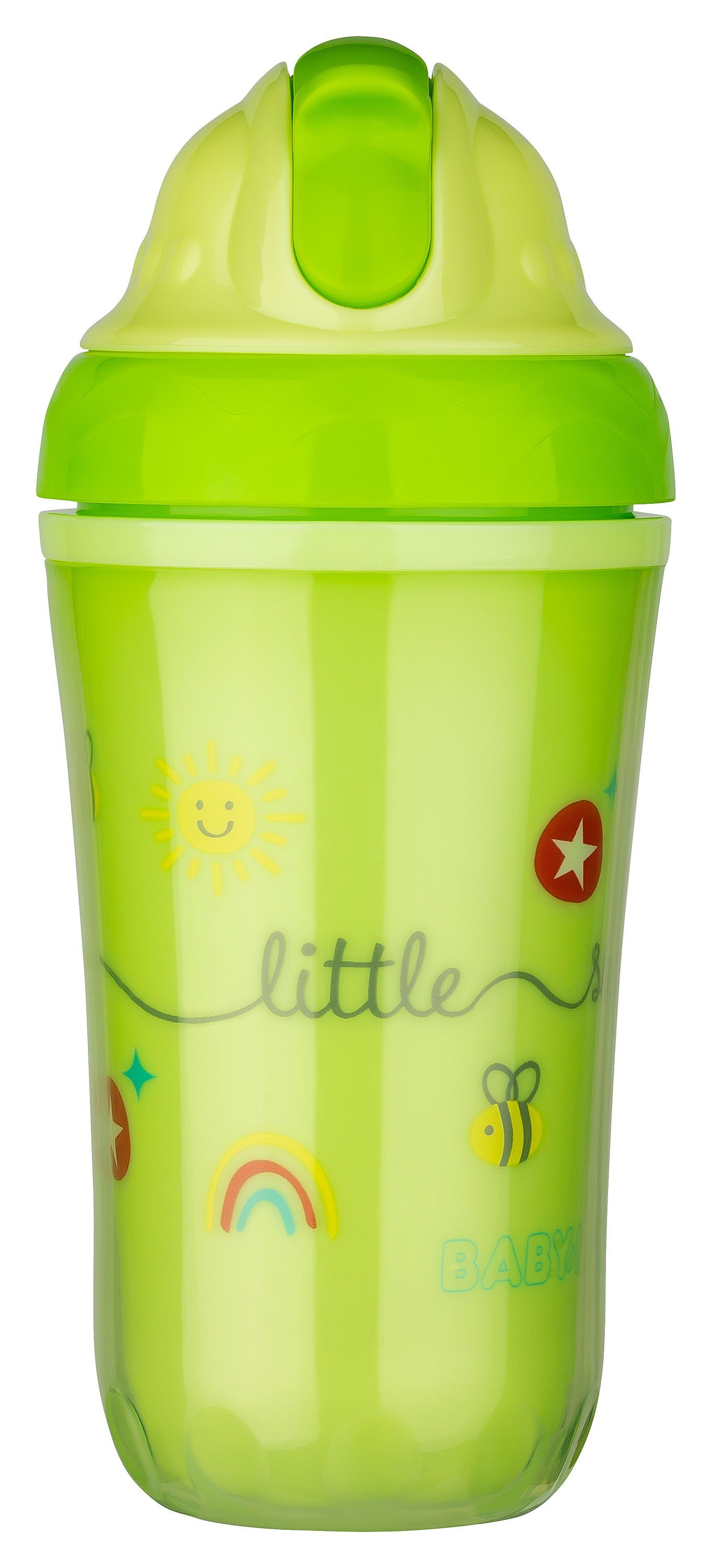 Babynova Trinklernbecher Kinder Strohhalmbecher 6m+, PP