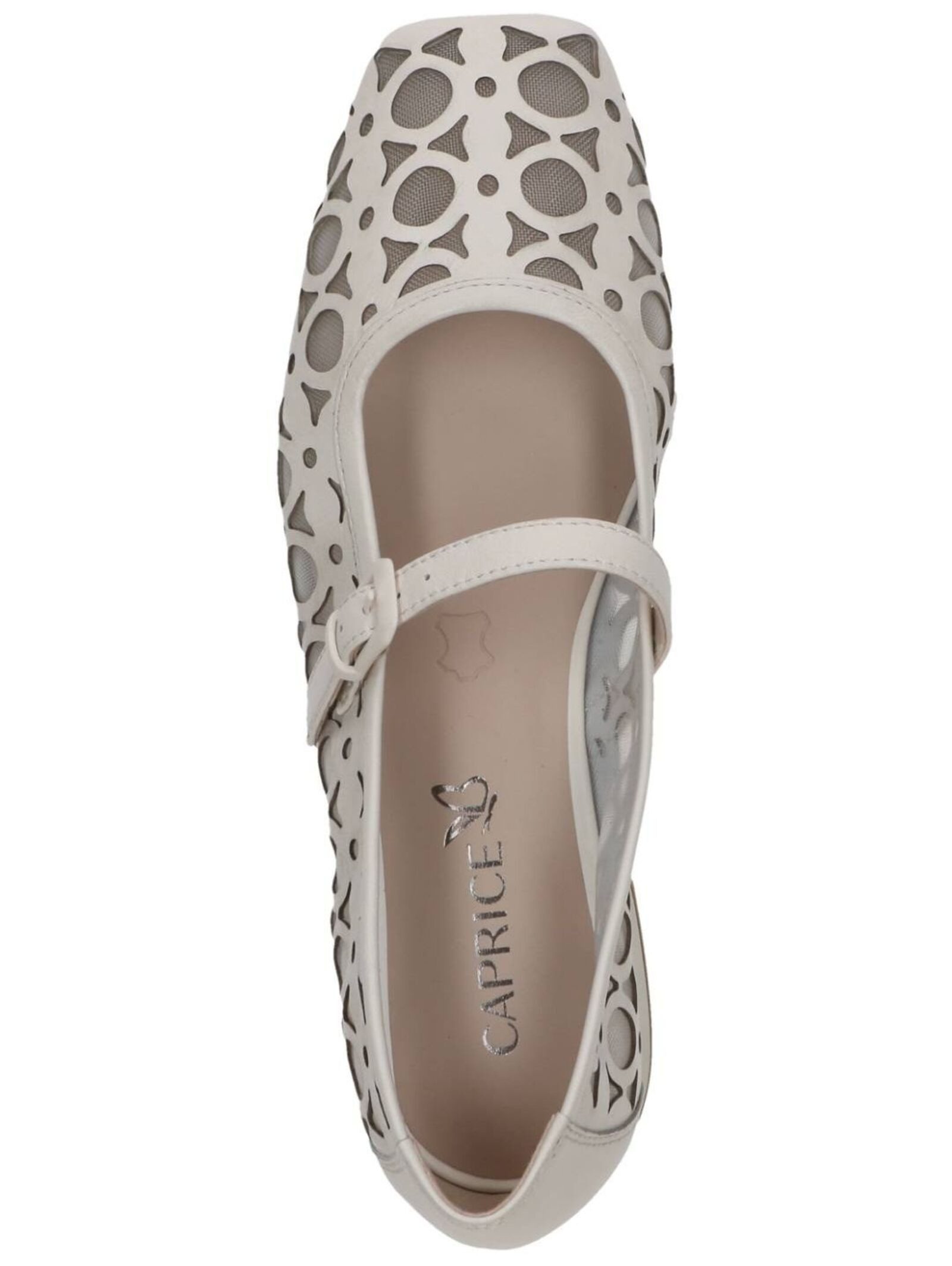 Caprice Ballerinas Leder . Riemchenballerina