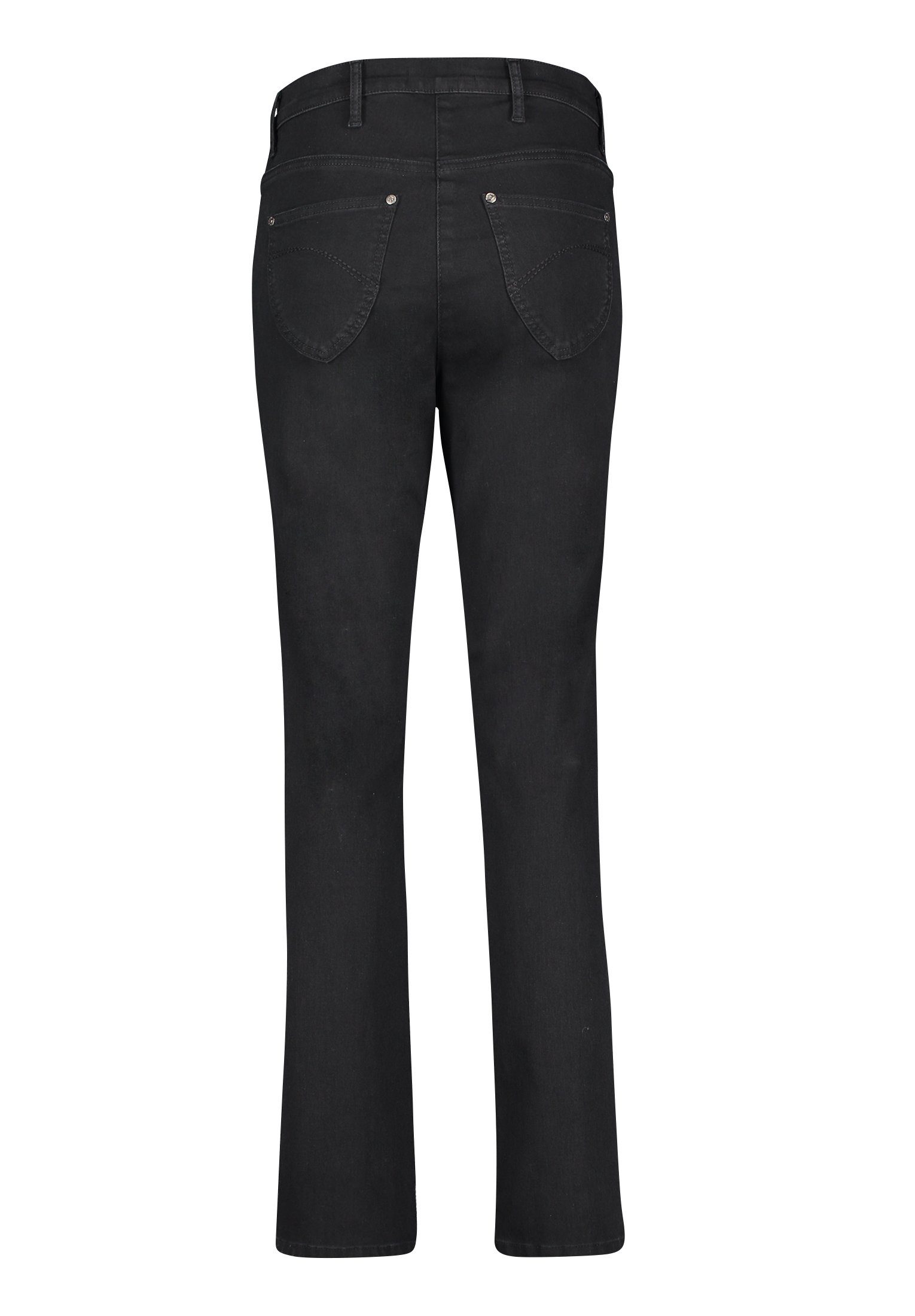 Betty Barclay Regular-fit-Jeans mit hohem Schwarz/Schwarz Bund