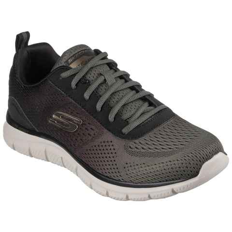 Skechers TRACK Sneaker mit dezenten Kontrast-Details, Freizeitschuh, Halbschuh, Schnürschuh