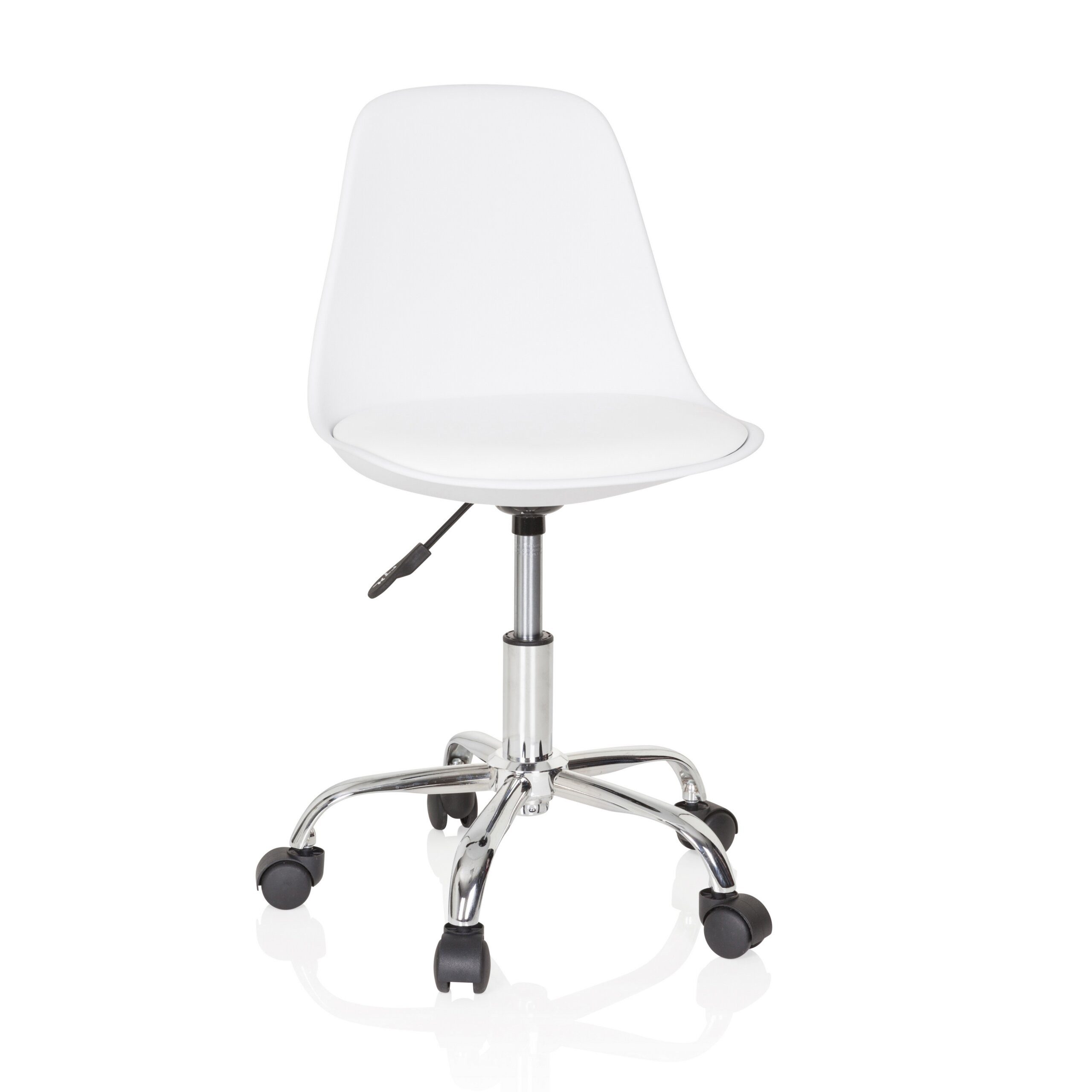 hjh OFFICE Drehstuhl Kinderdrehstuhl Fancy Ii Kunstleder ohne Armlehnen (1 St), Kinder Bürostuhl mitwachsend, ergonomisch